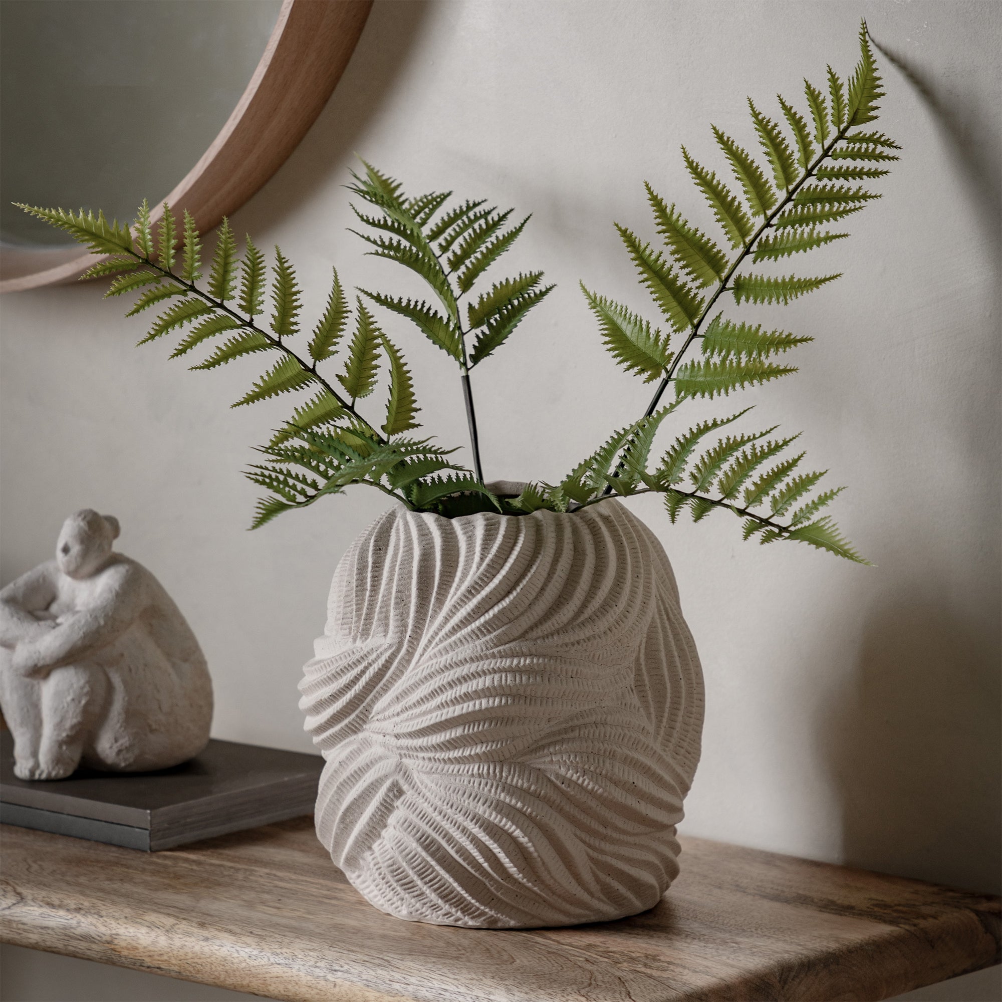 Laucala - Ceramic Vase, Neutral