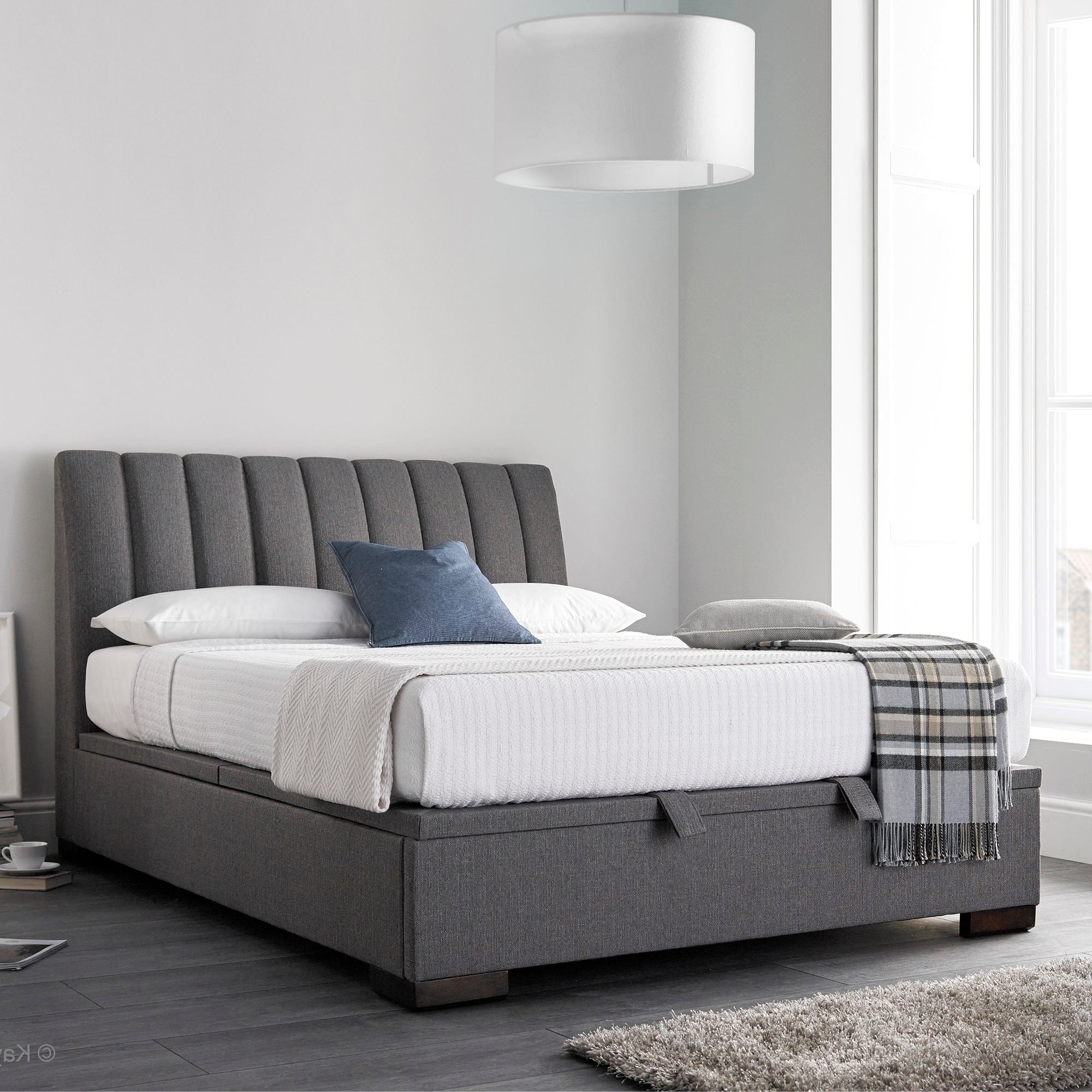 Vernon - Double Ottoman Bed Frame