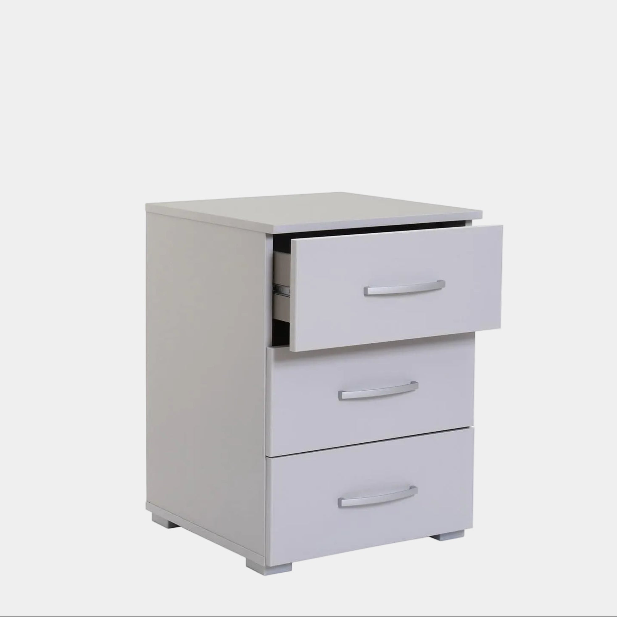 Arkana - 3 Drawer Bedside Table NEW
