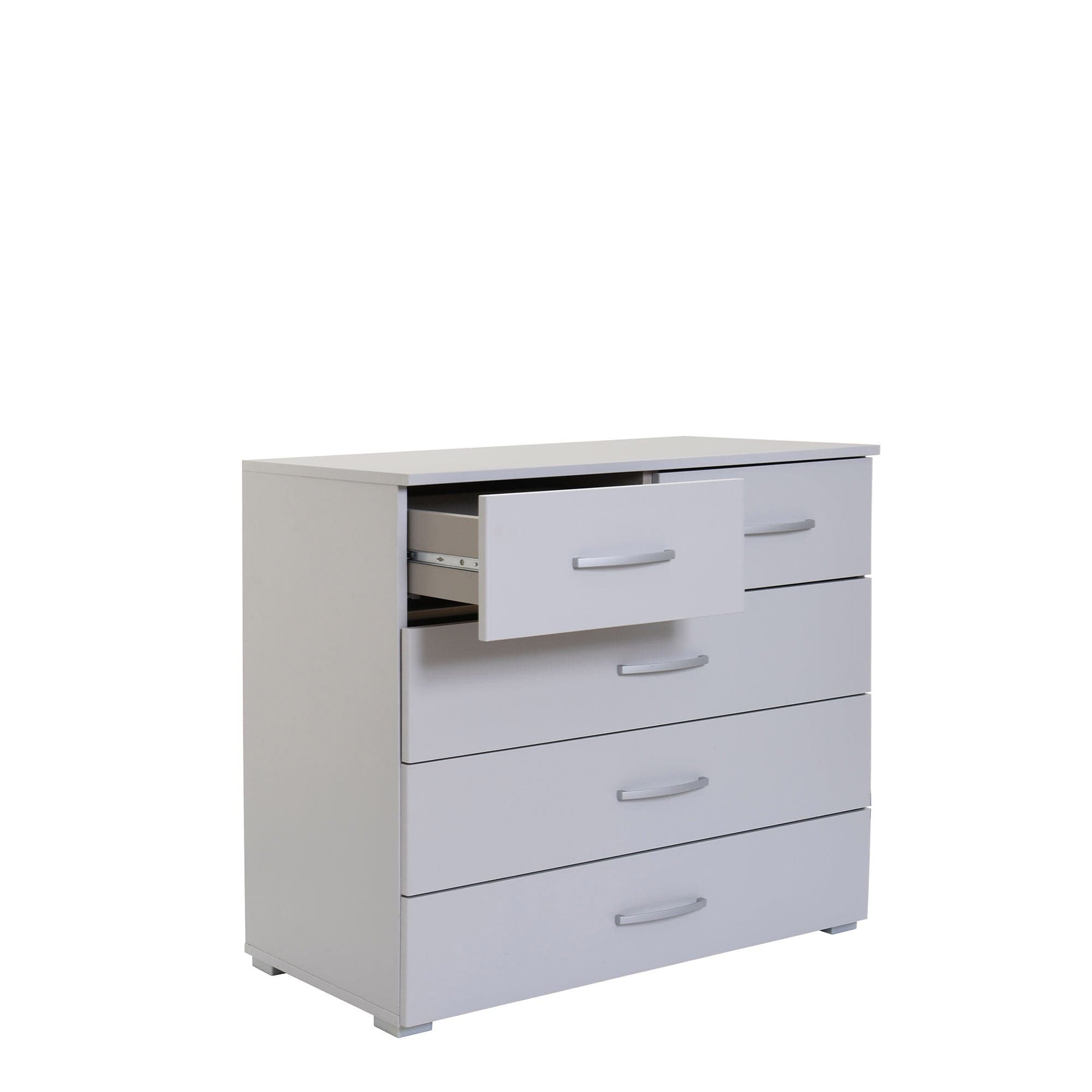 Arkana - 5 Drawer Chest In AD390 Silk Grey