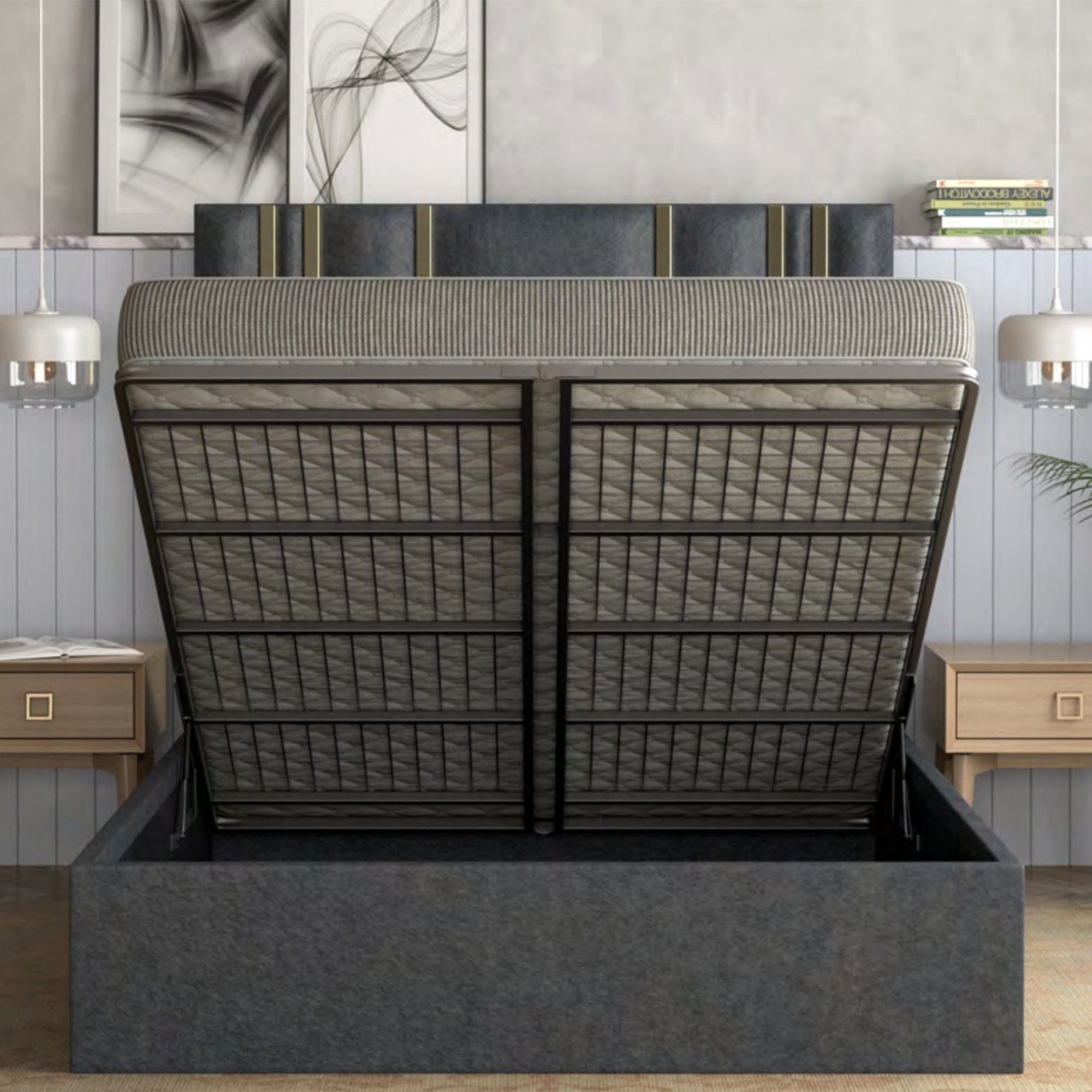 Charlotte - Bed Frame Or Ottoman Ottoman 135cm (Double)