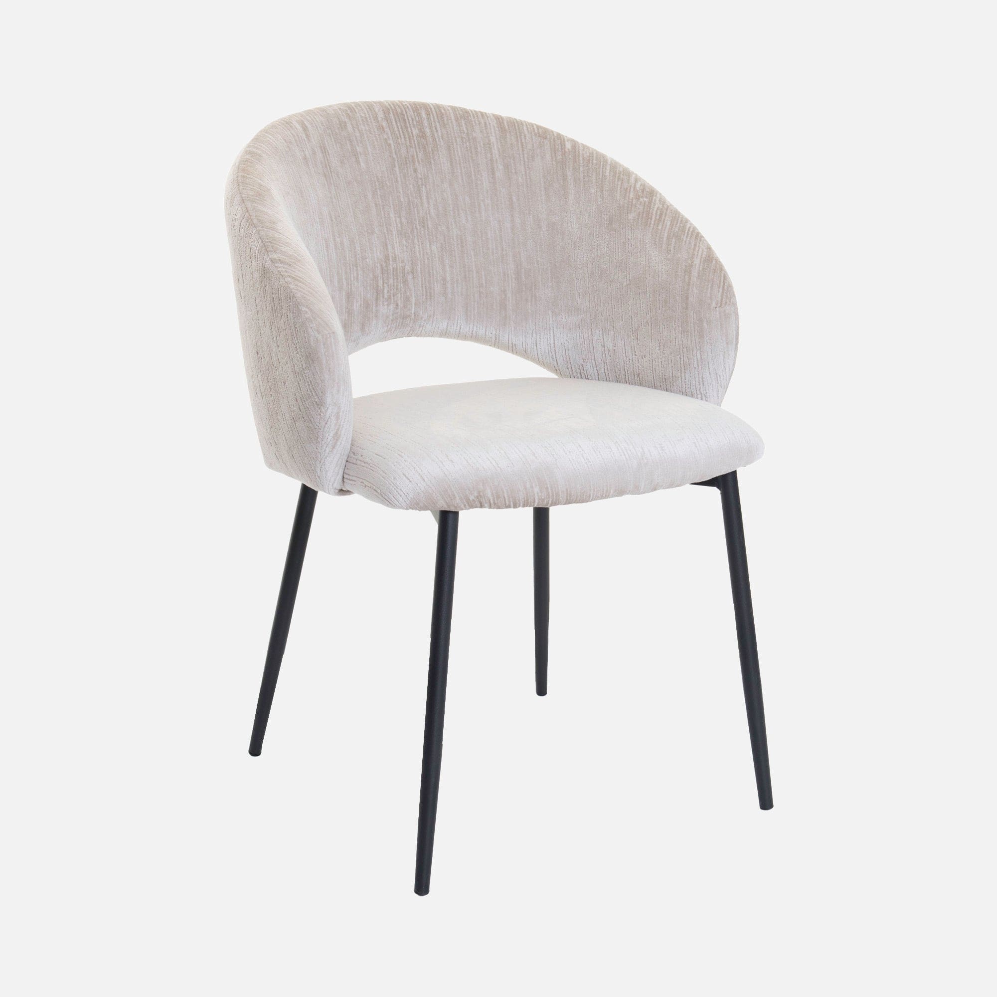Dario - Dining Chair In Beige Fabric