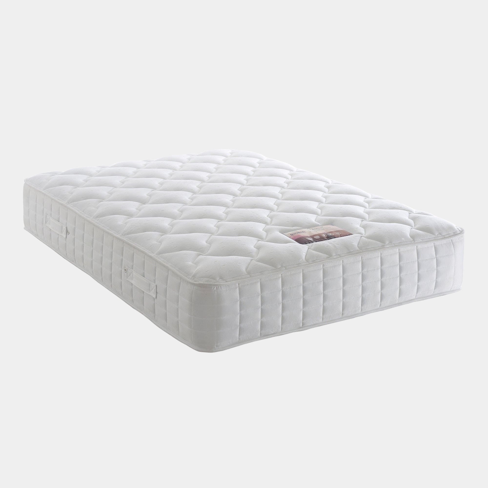 Comfort Deluxe 1000 - Divan Bed & Mattress, Lana Beige