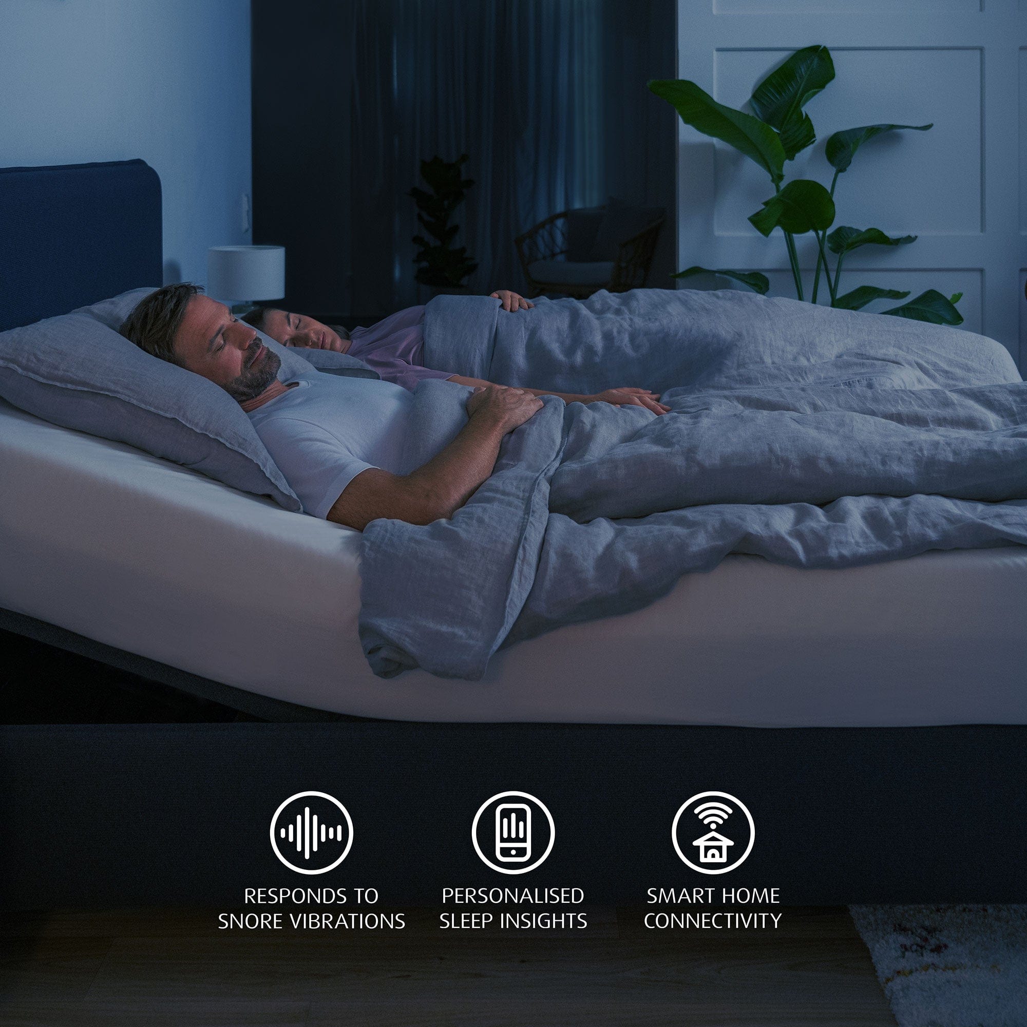 Tempur Arc Ergo Smart - Bed Base & Headboard Set