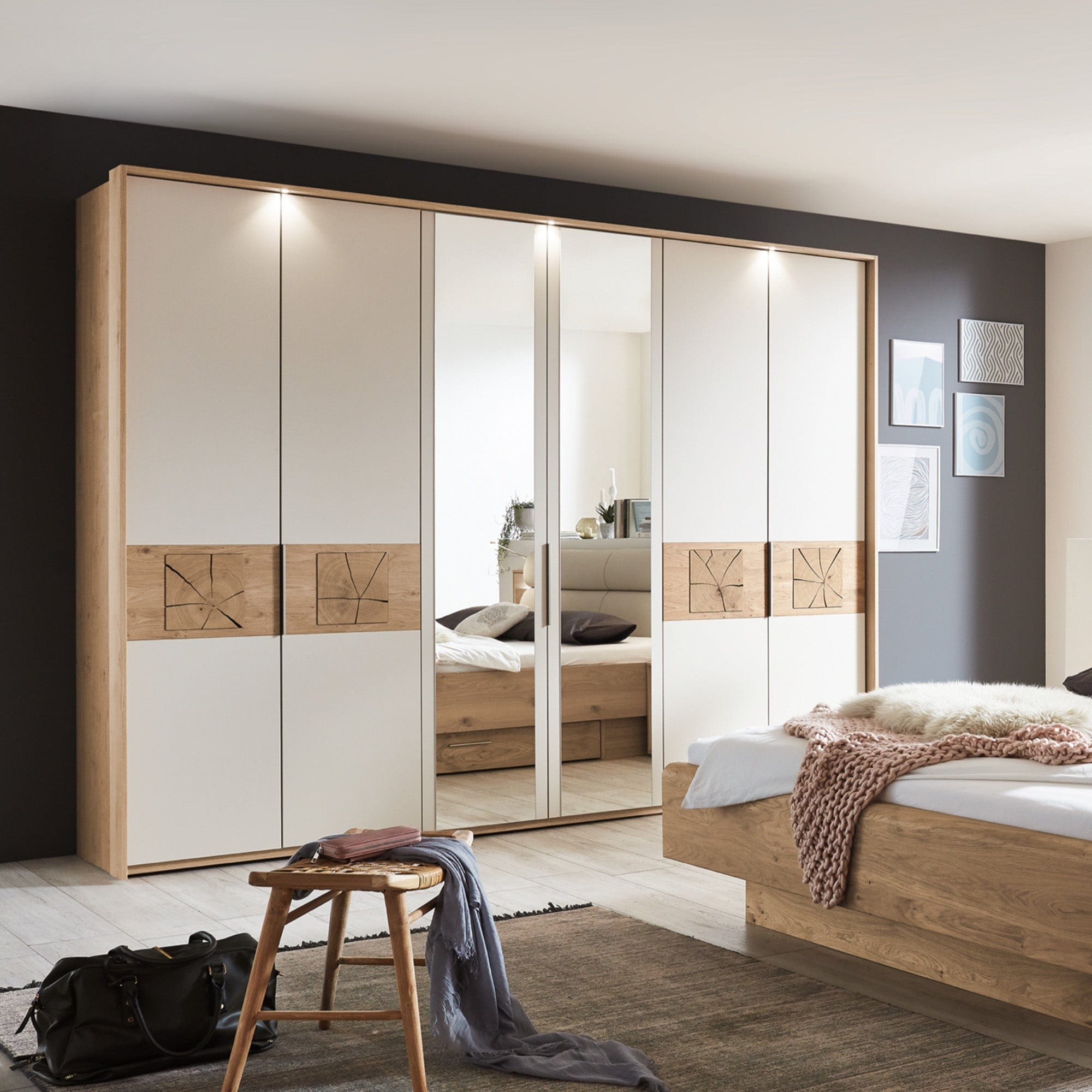 Ontario - Wardrobe With Mirrors