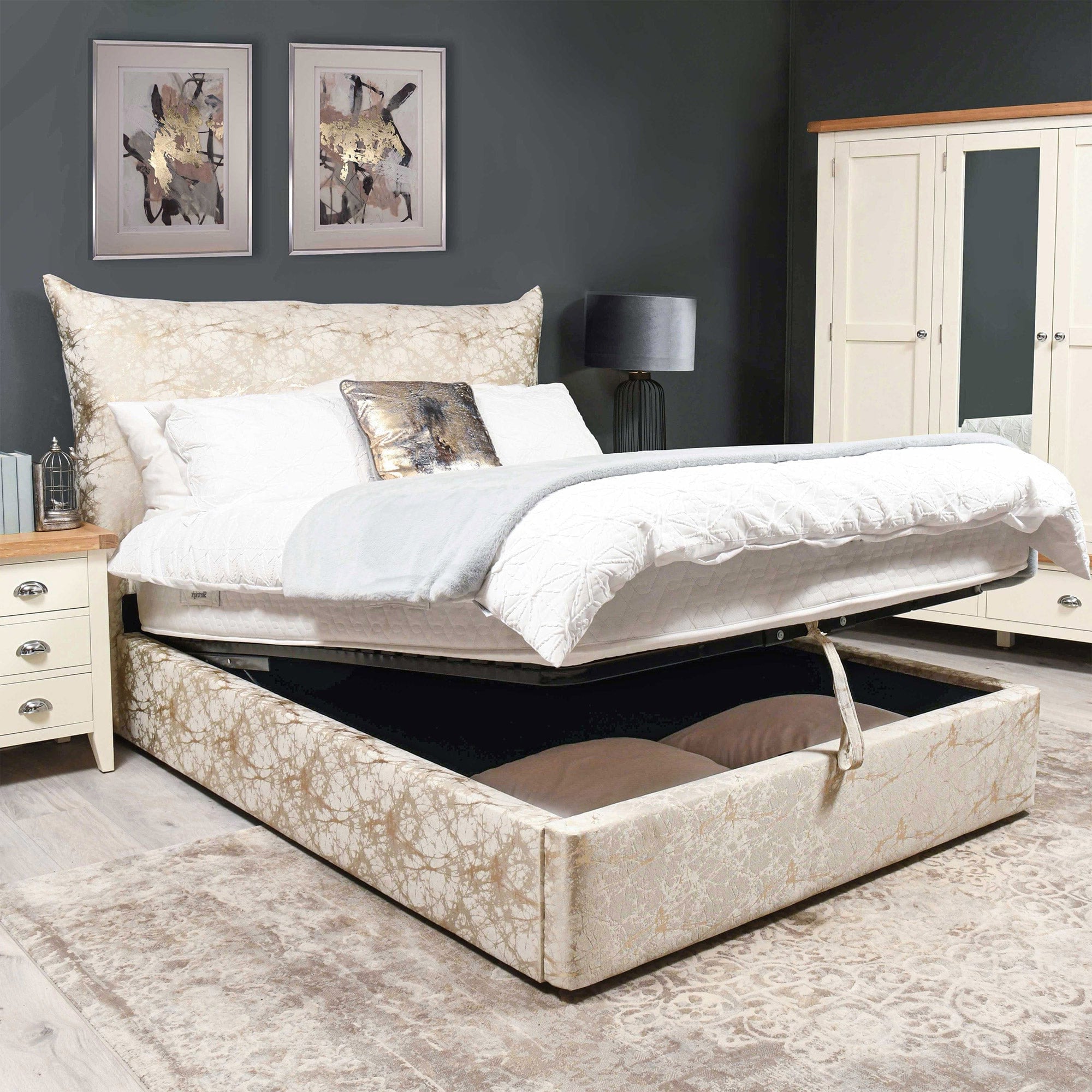 Romeo - Bed Frame Or Ottoman Bed Frame
