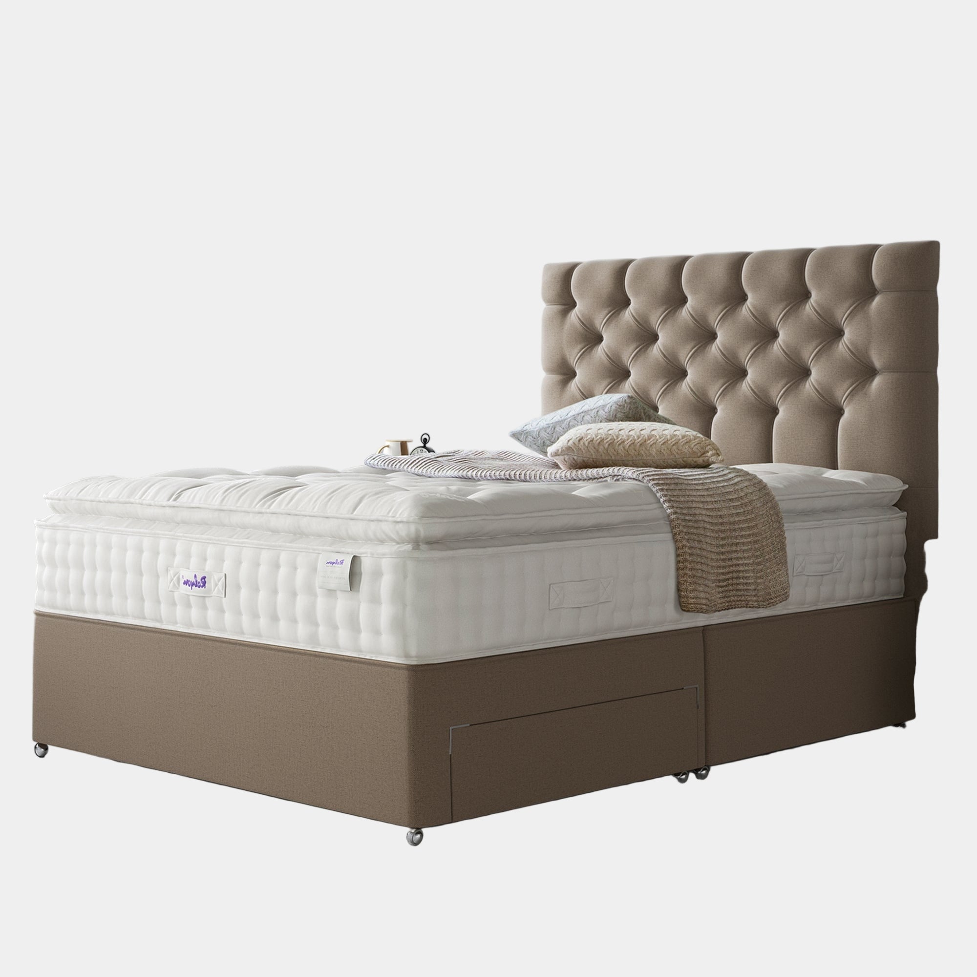 Relyon Danbury - Mattress & Base Set 120cm (Small Double) Grade A Non Drawer