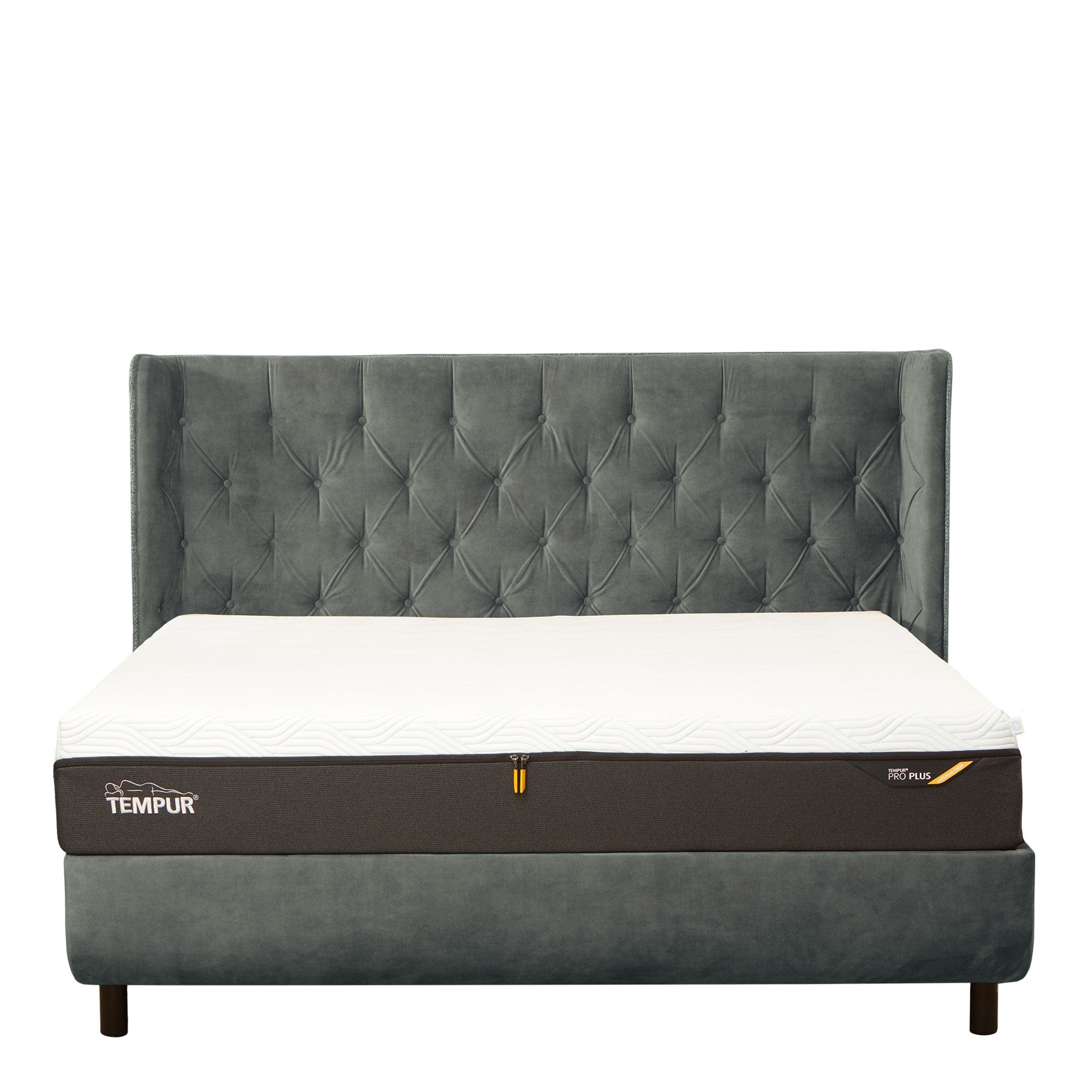 Tempur Arc - Base & Headboard Set King (150cm) Bed With Form Headboard