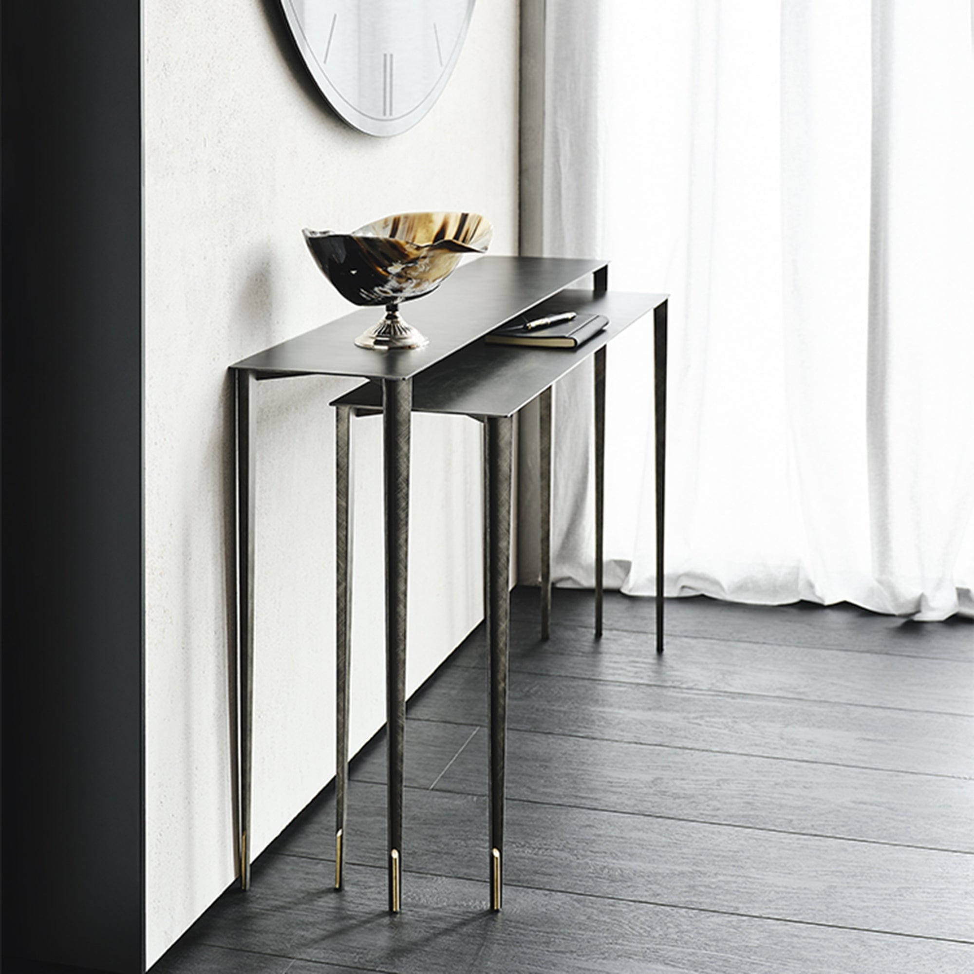 Cattelan Italia Etoile - Metallic Nest Tables