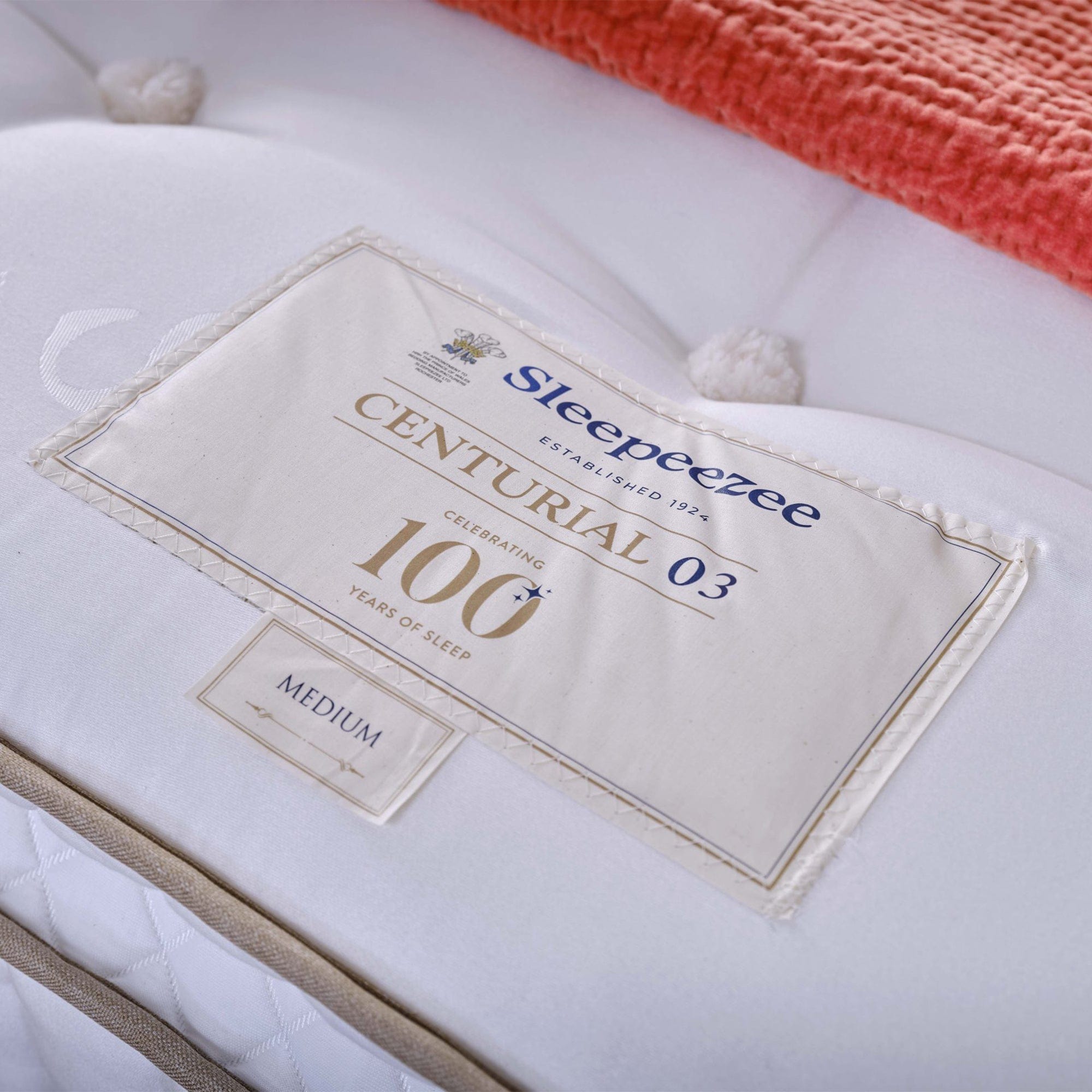 Sleepeezee Centurial 03 - Mattress 180cm (Super King) Zip & Link