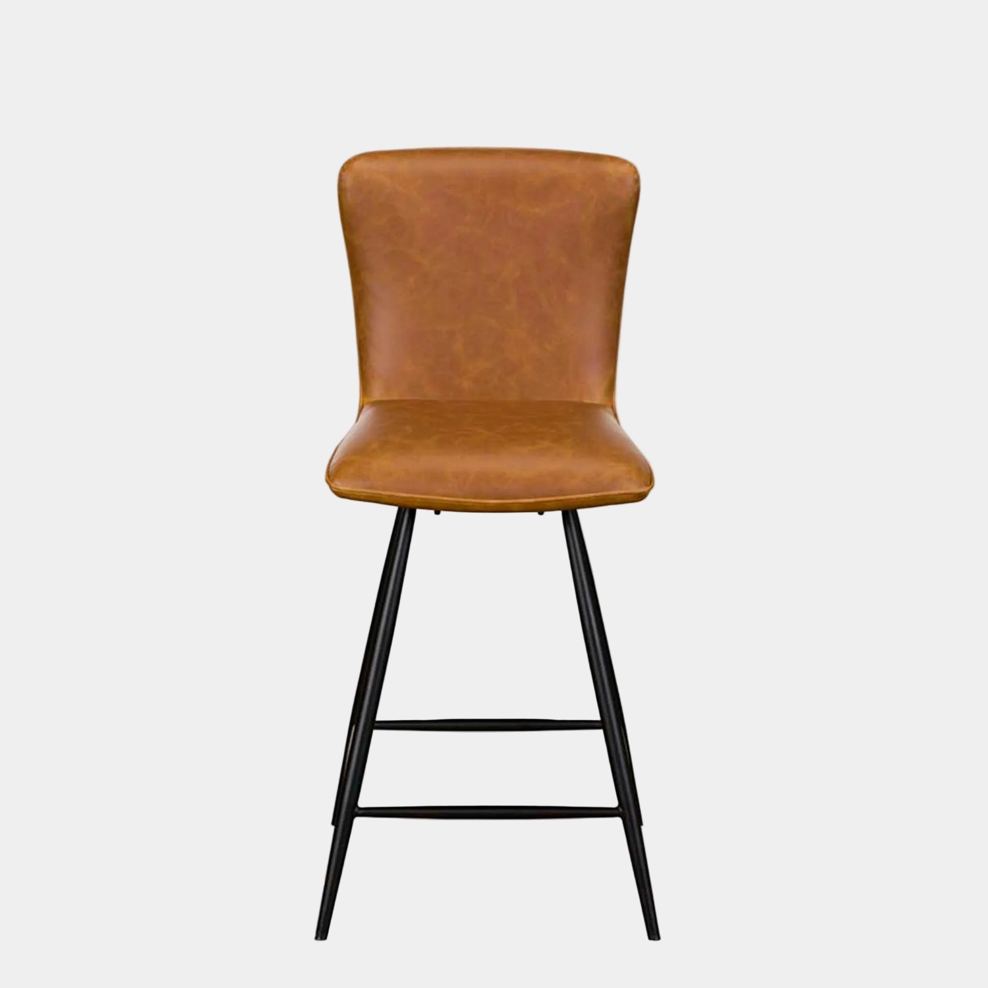Doyle - Swivel Bar Stool, PU Leather