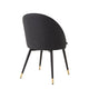 Set Of 2 Dining Chairs Grey Faux Leather