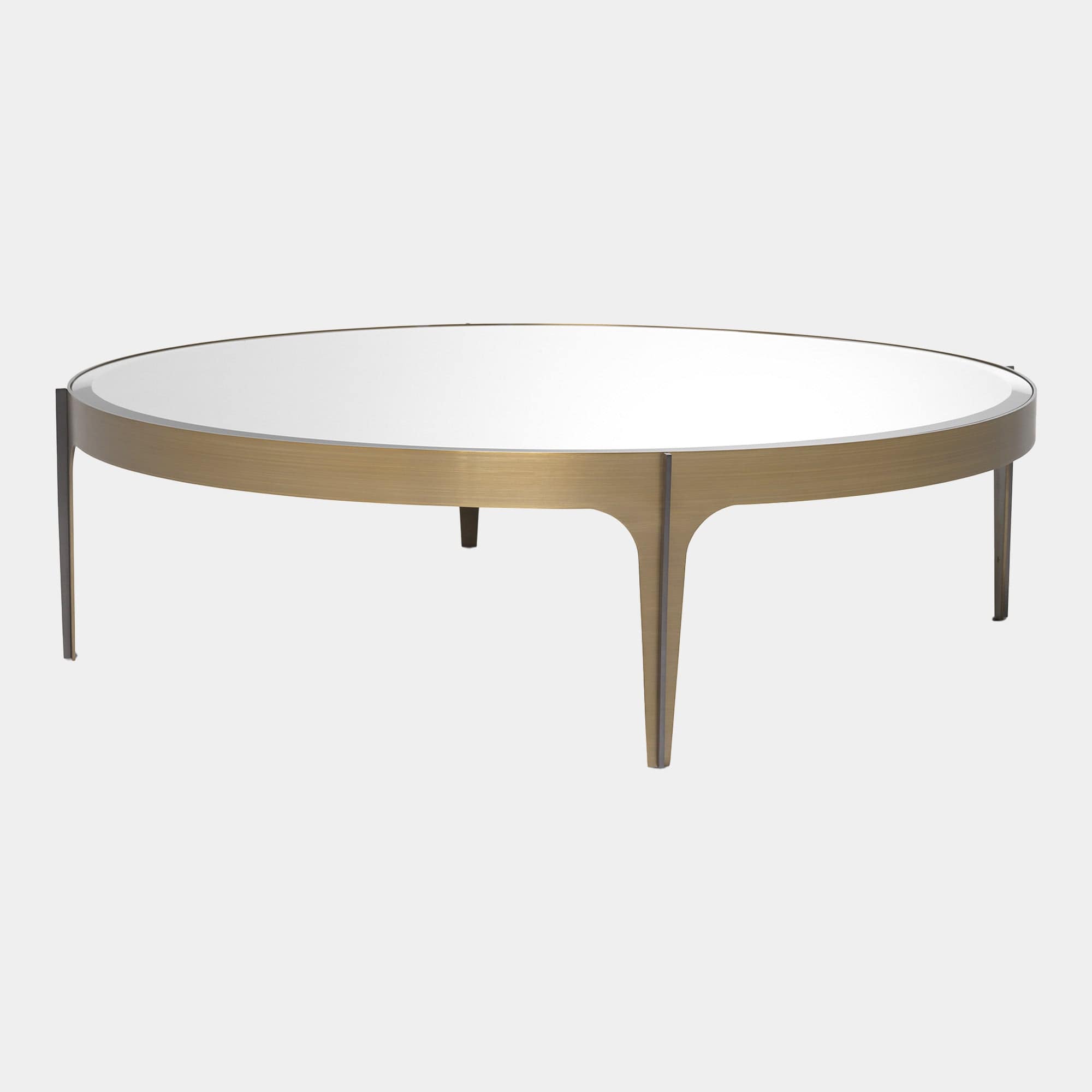 Eichholtz Artemisa - Large Brushed Brass Coffee Table