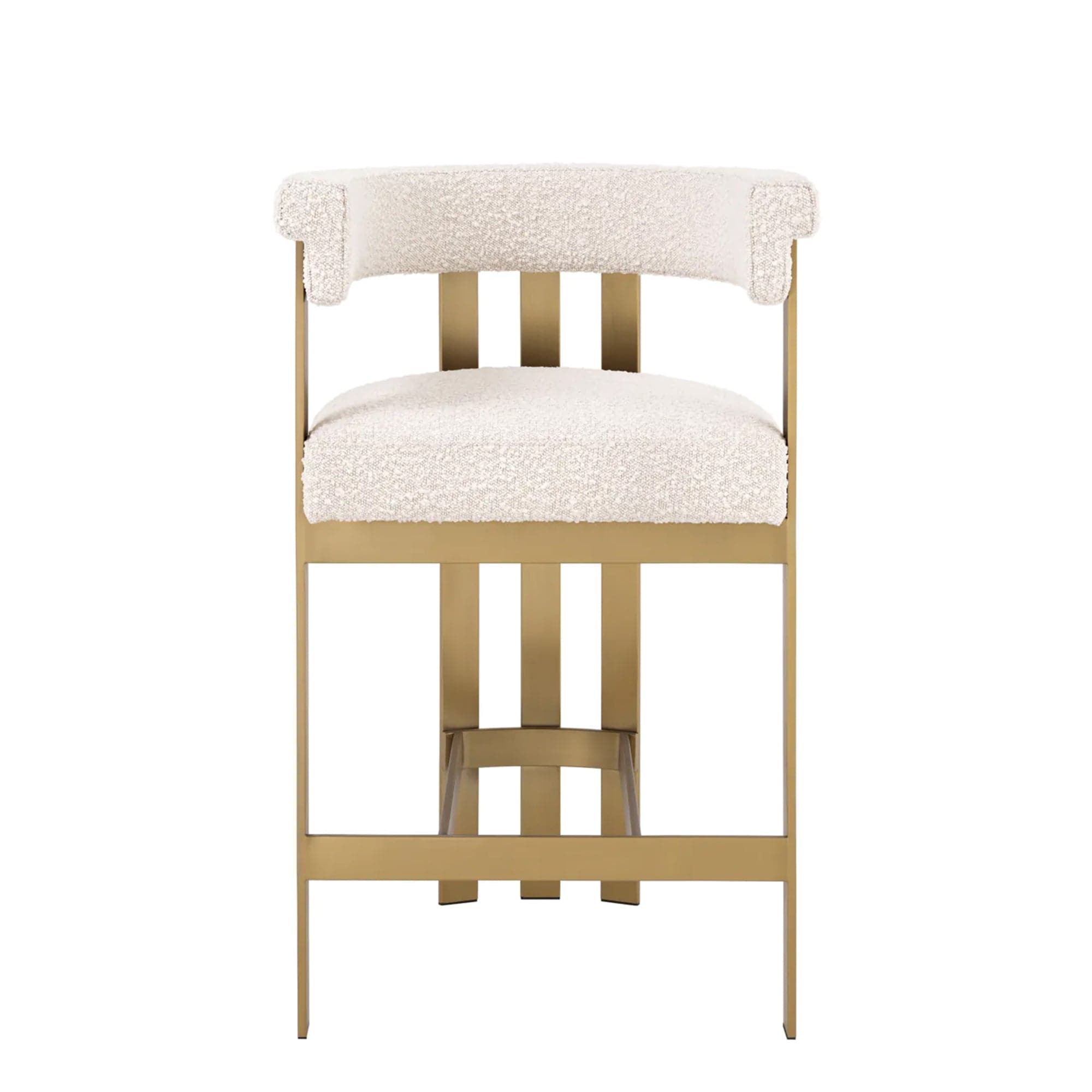 Eichholtz Clubhouse - Counter Stool Boucle Cream