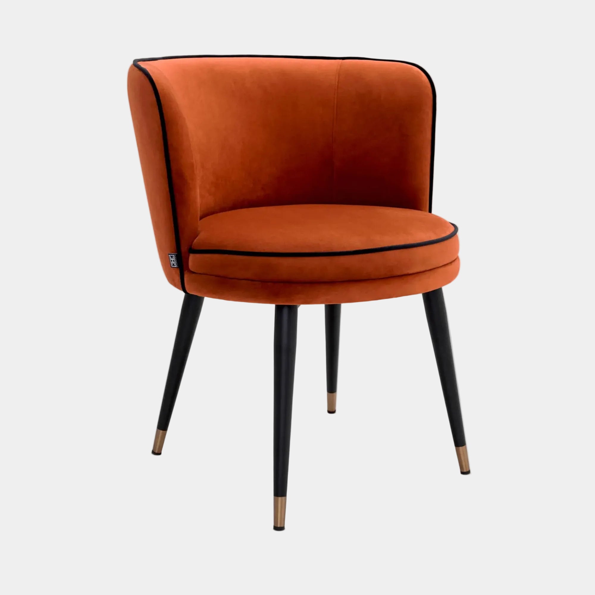 Eichholtz Grenada Swivel Dining Chair In Velvet Fabric Lowest