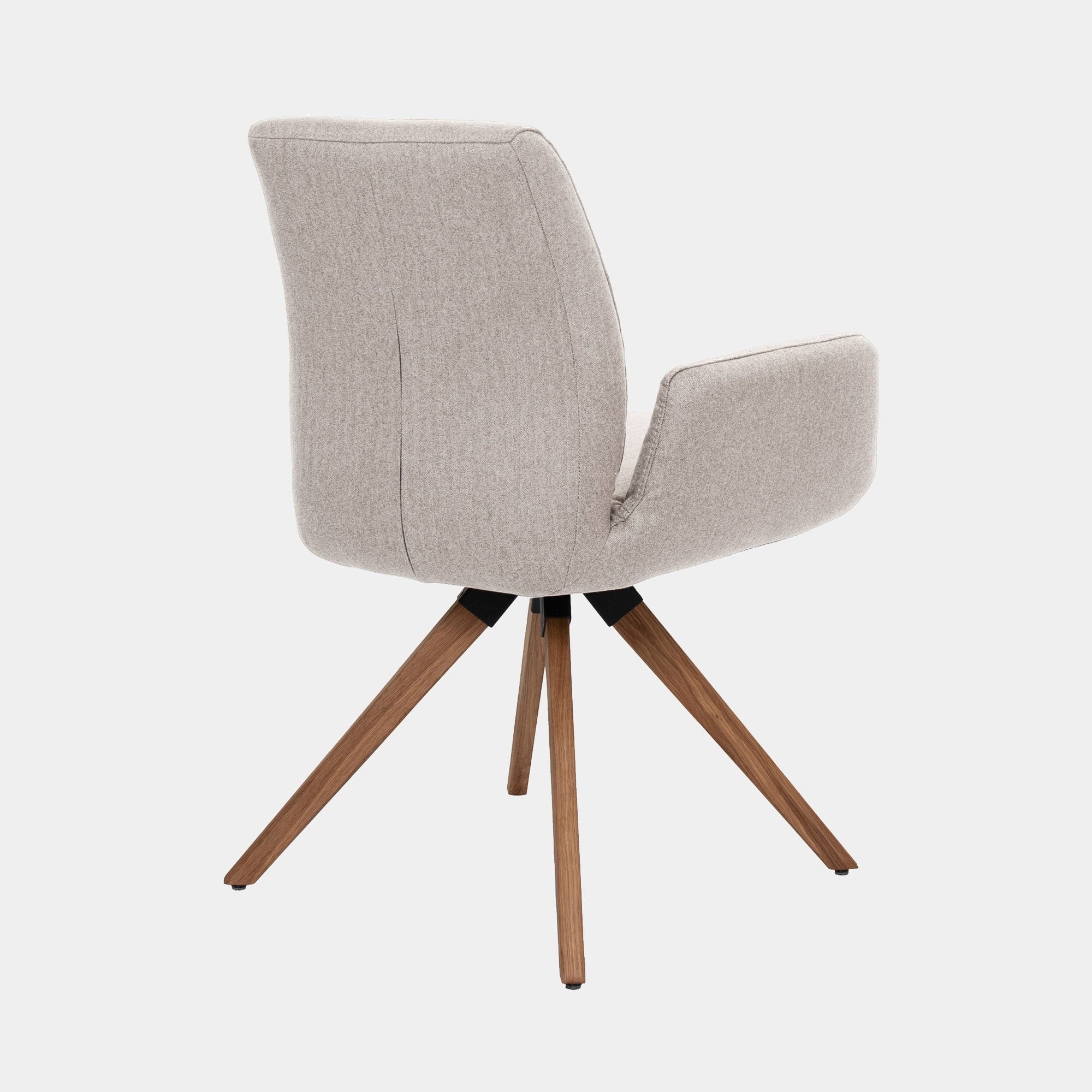 Layla - Swivel Dining Chair, Fabric
