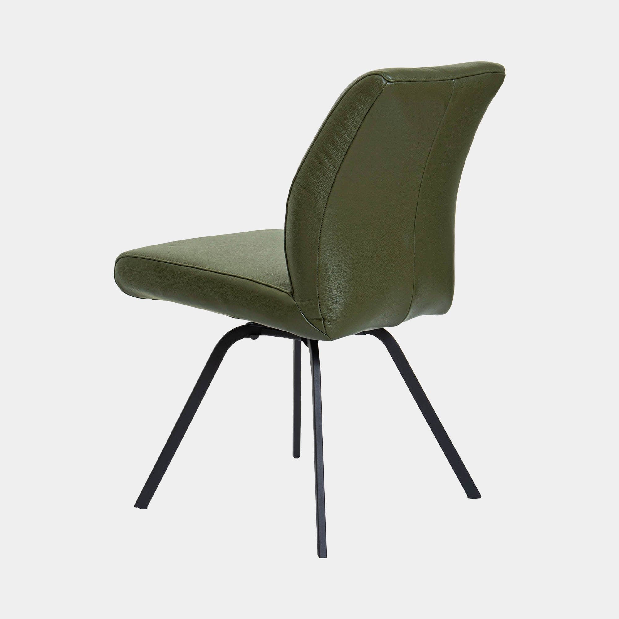 Lily - Swivel Dining Chair, Leather