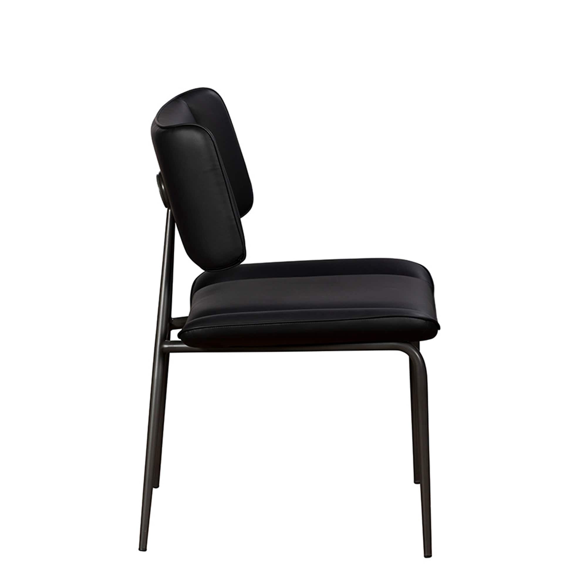 Lowden - Dining Chair In PU Black