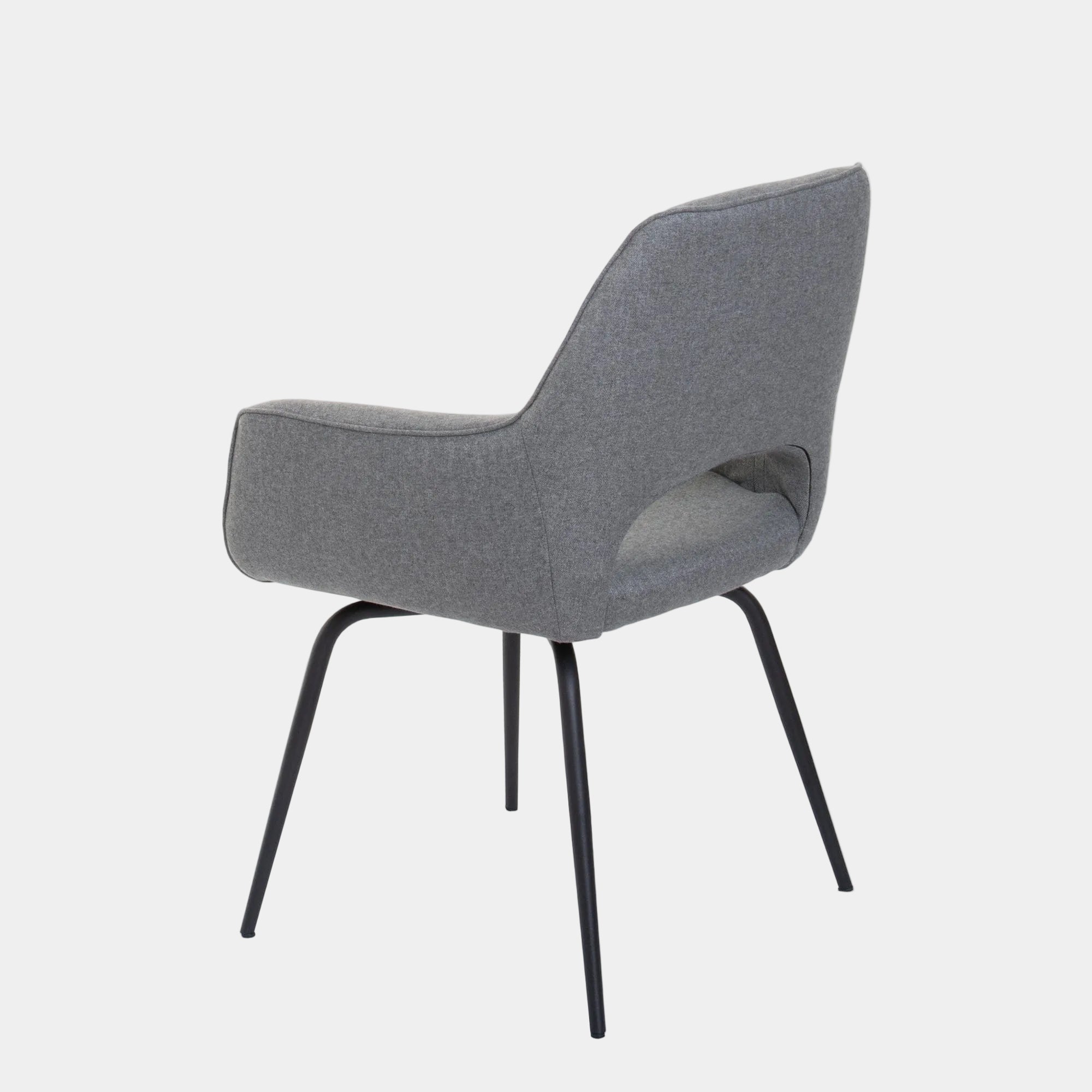 Luna - Swivel Dining Chair, Fabric