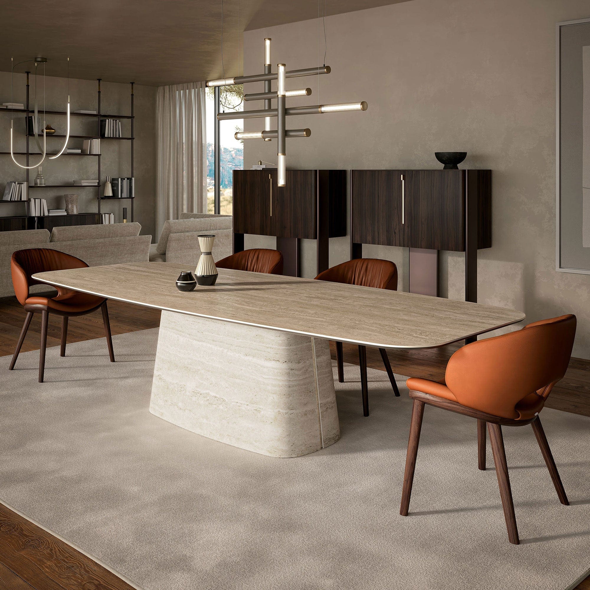 Cattelan Napoleon - Dining Table In Premium Keramik 300 x 128cm Sag
