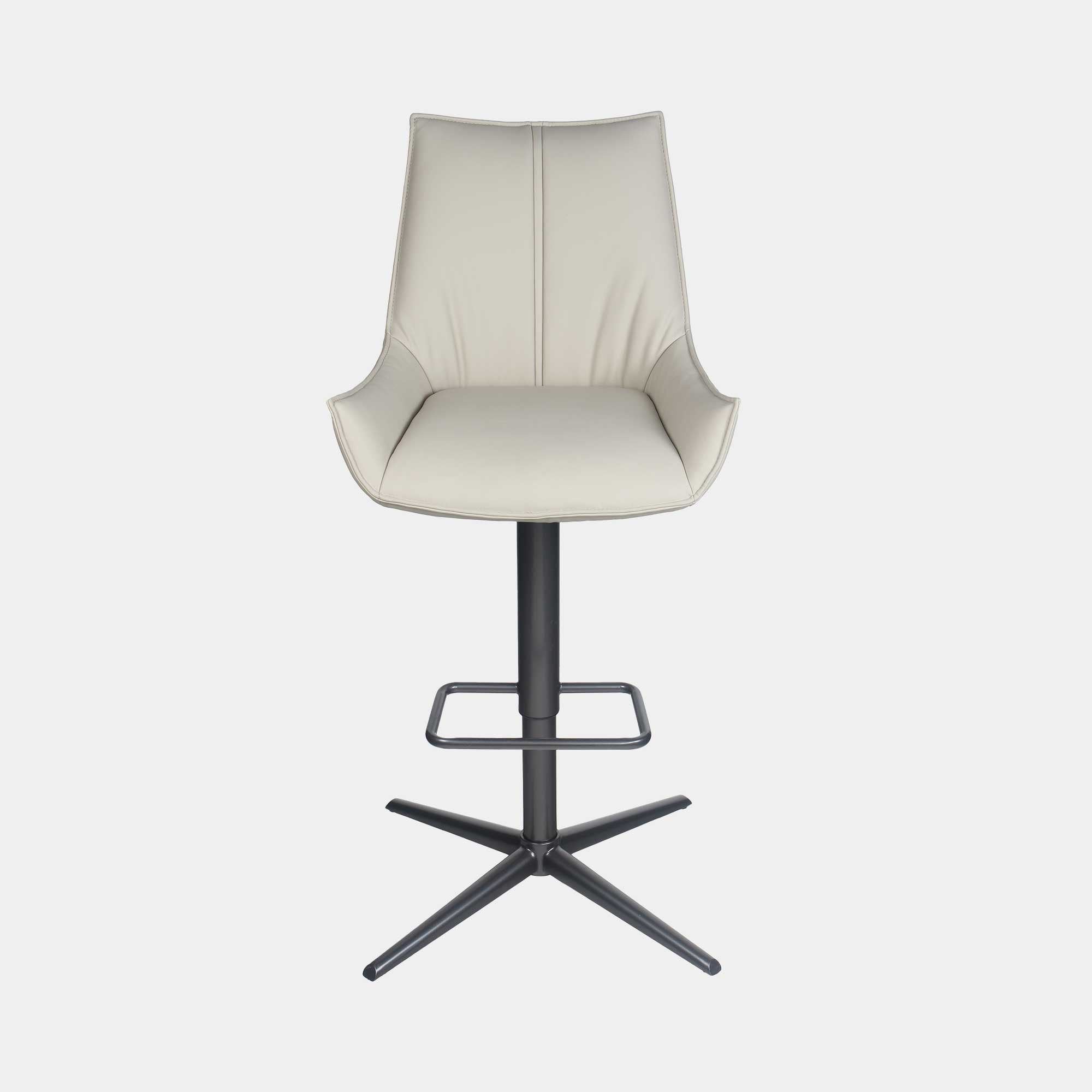 Torres - Swivel Bar Stool In PU Beige