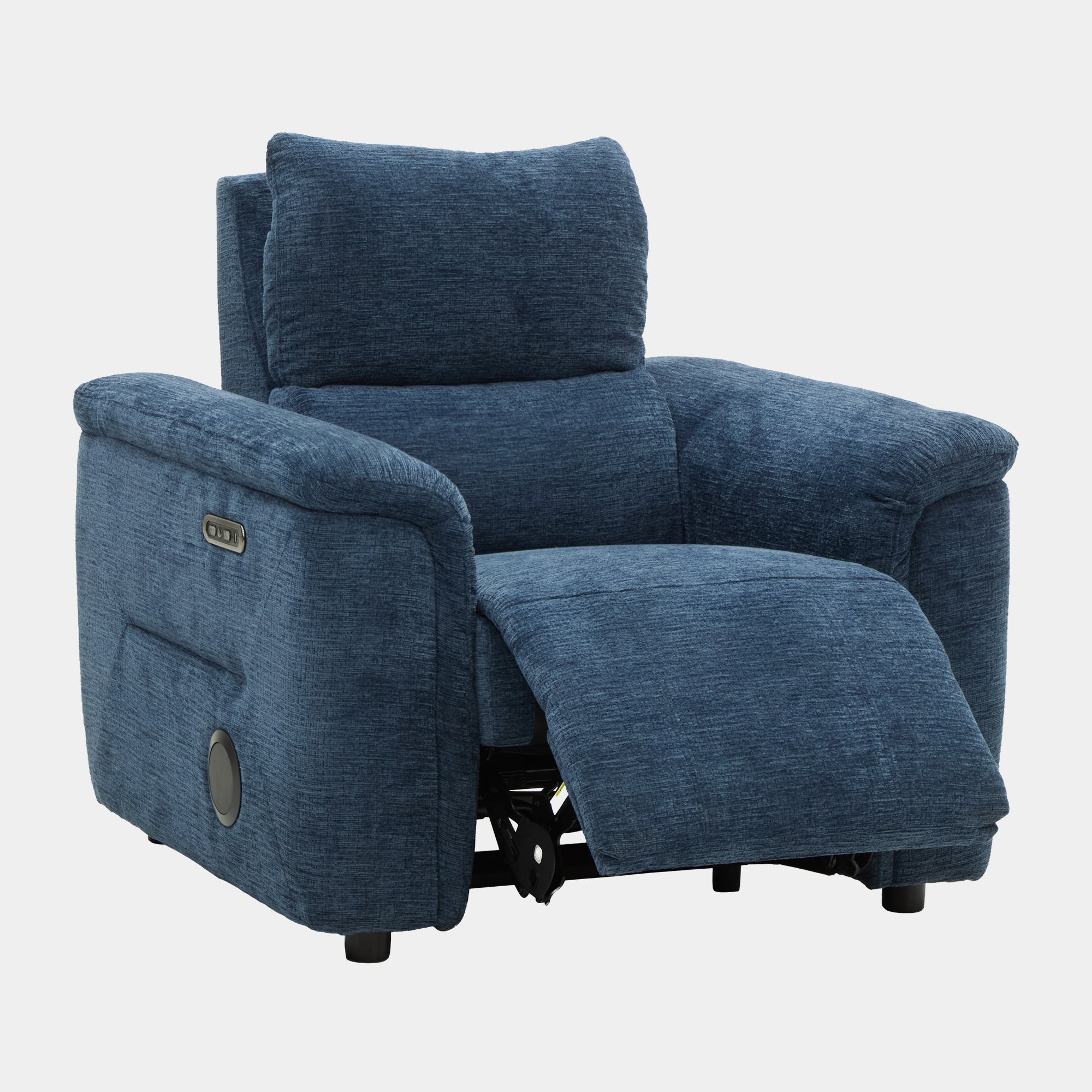 Odeon - Power Recliner Chair With Bluetooth In Fabric Grade F6