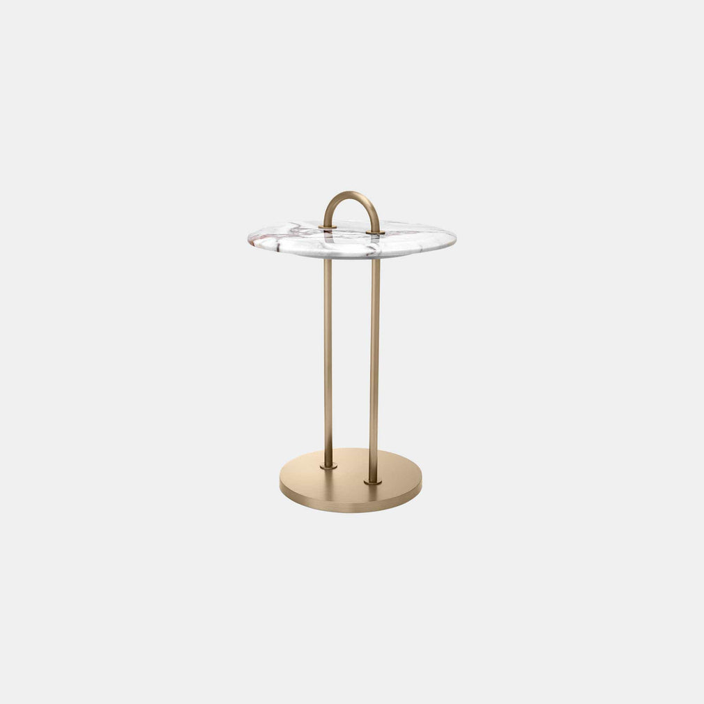 Eichholtz Zappa - Side Table Light Marble Top