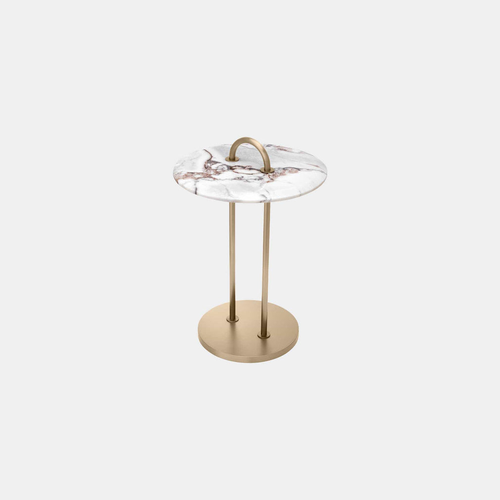 Eichholtz Zappa - Side Table Light Marble Top