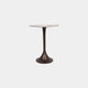Gemstone - 42cm Side Table In Smokey Quartz Finish