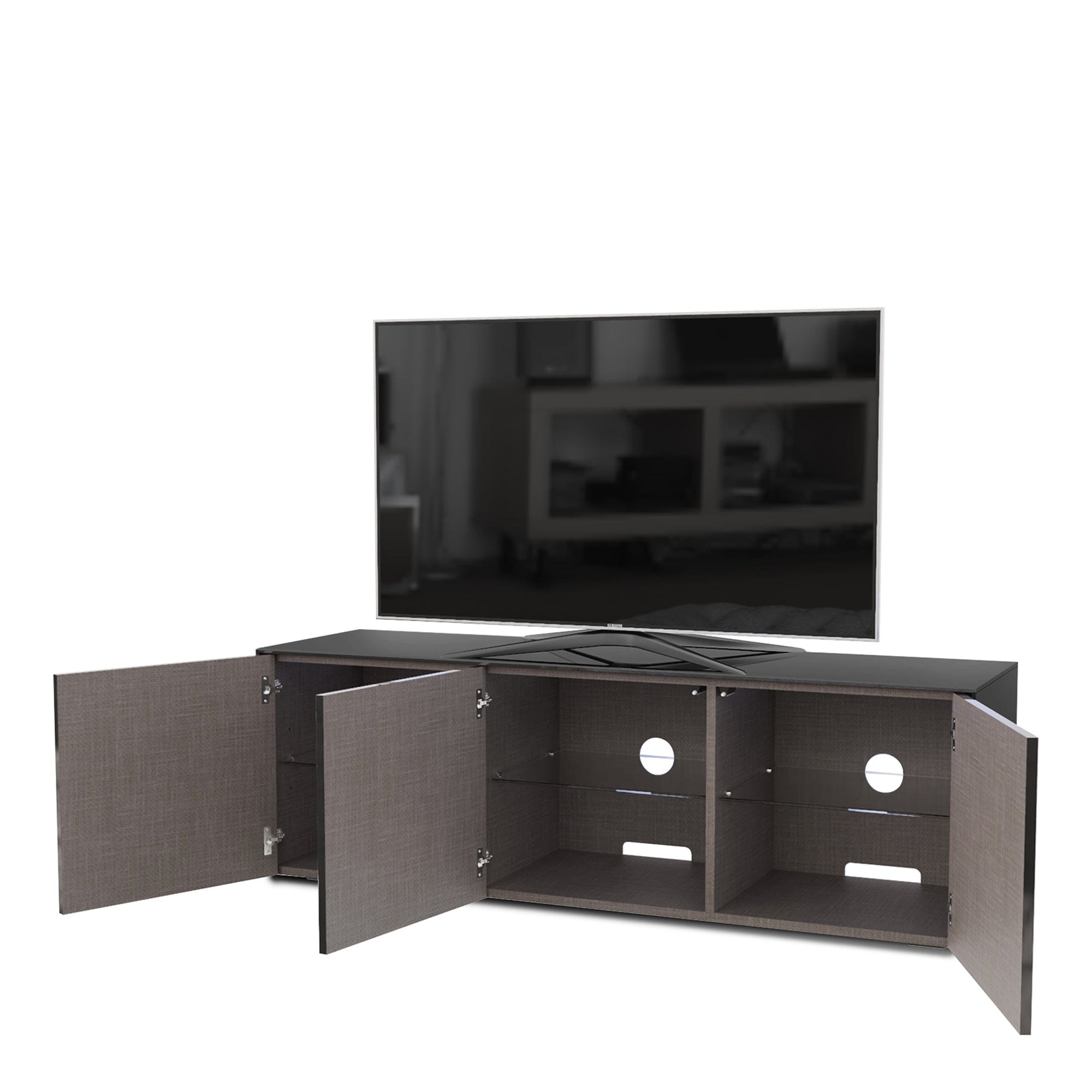 Paragon - 150CM TV Unit In Black Gloss