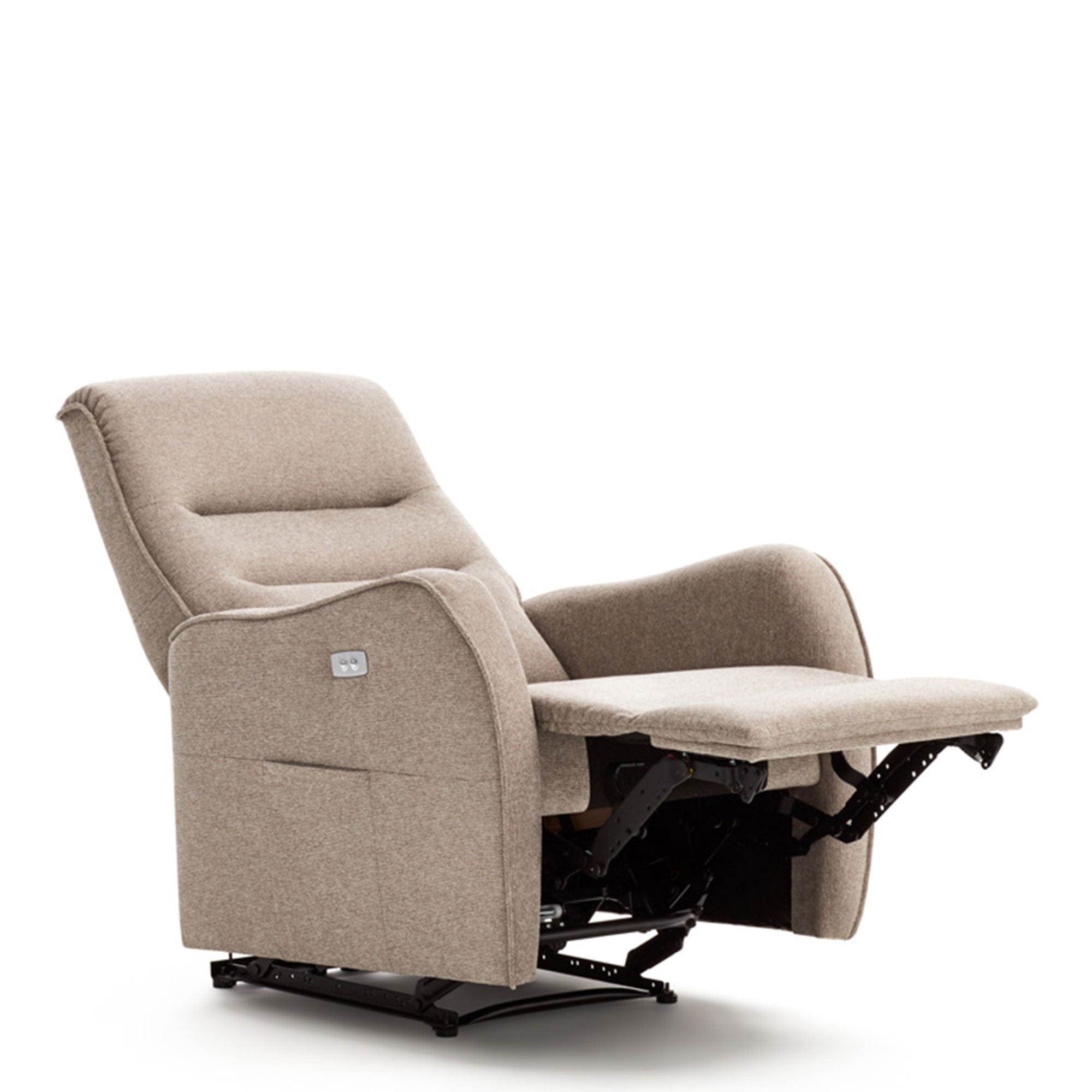 Capri - Dual Motor Power Recliner Chair In Fabric Grade D