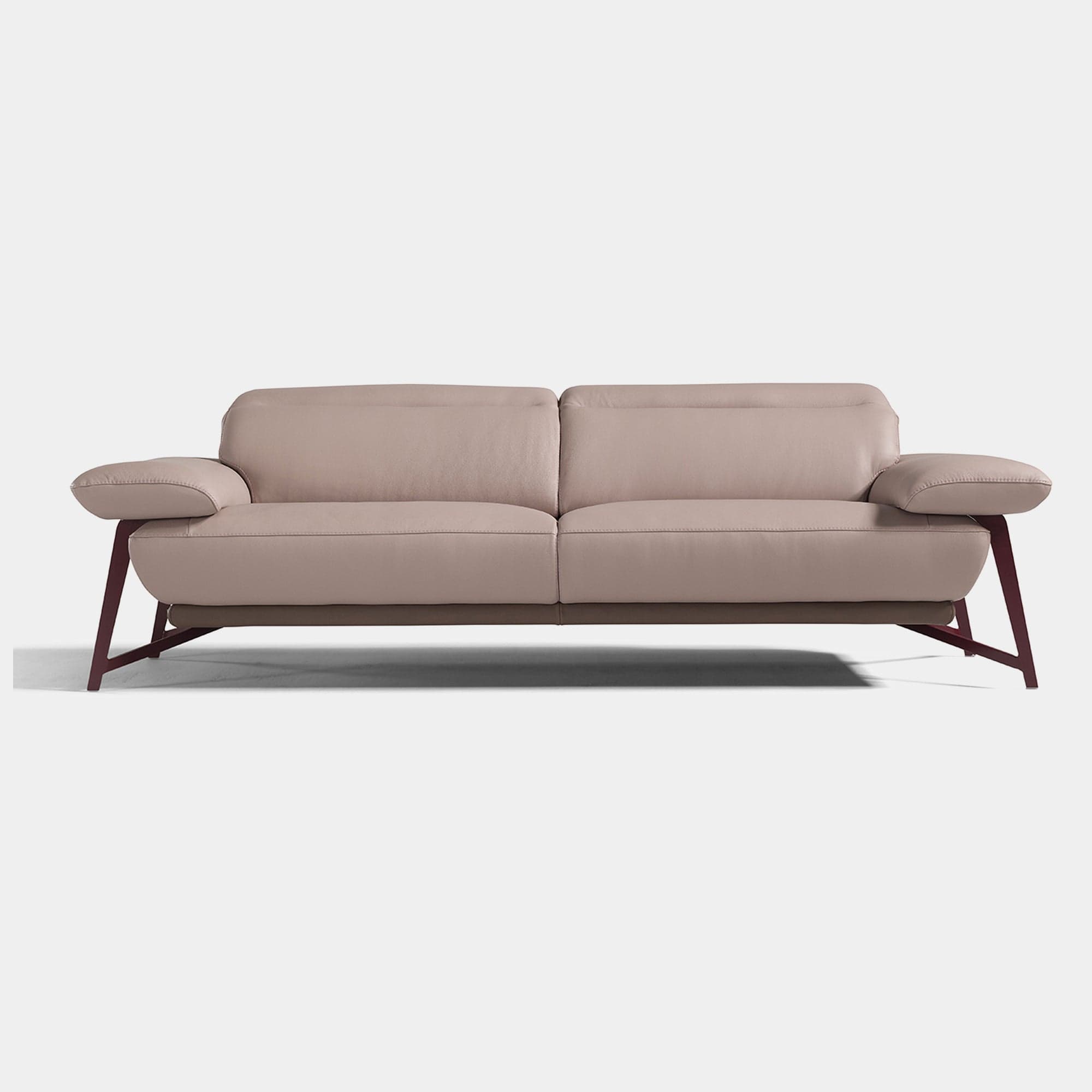 Ancona - 3 Seat Sofa In Fabric Or Leather Leather Cat B