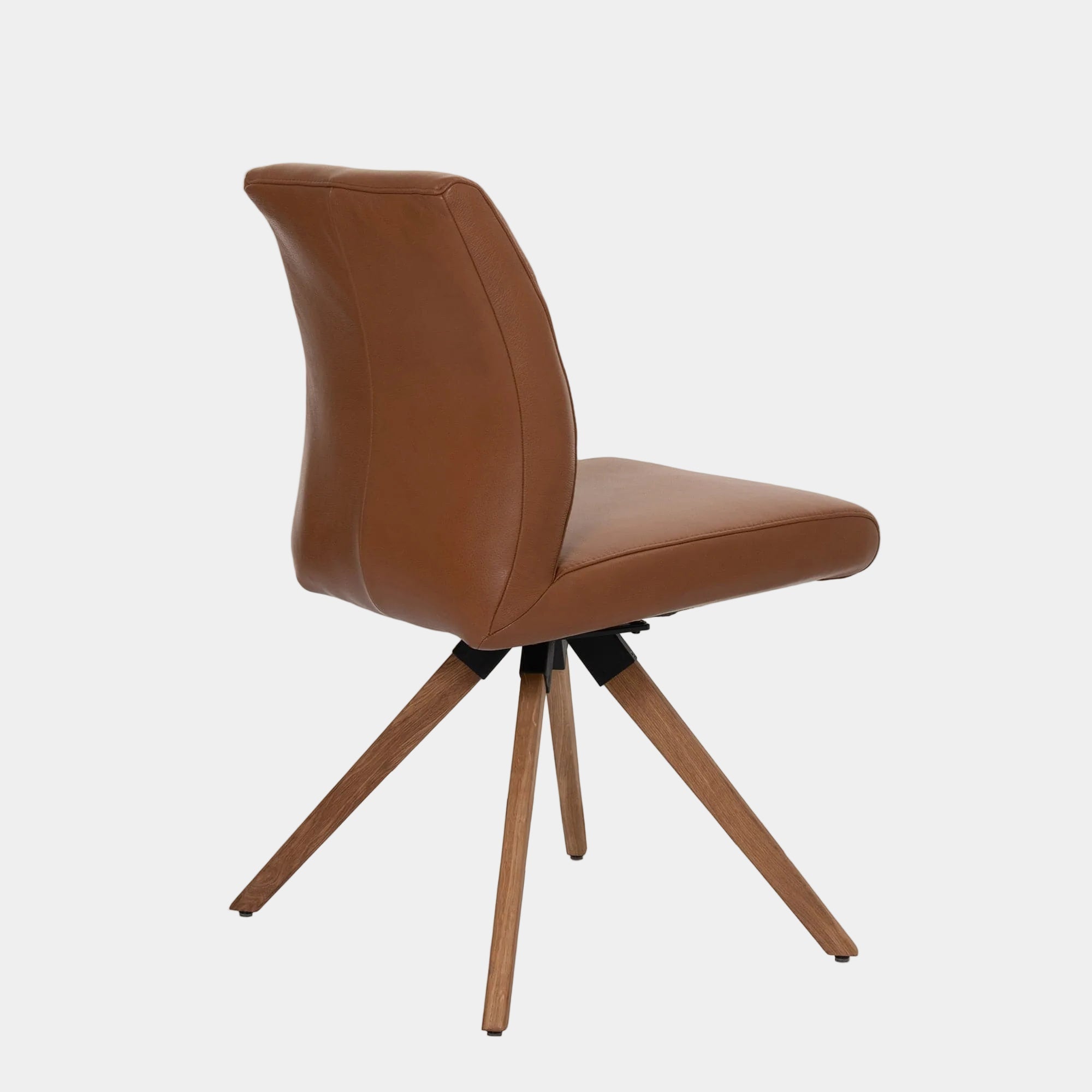Layla - Swivel Dining Chair, Leather