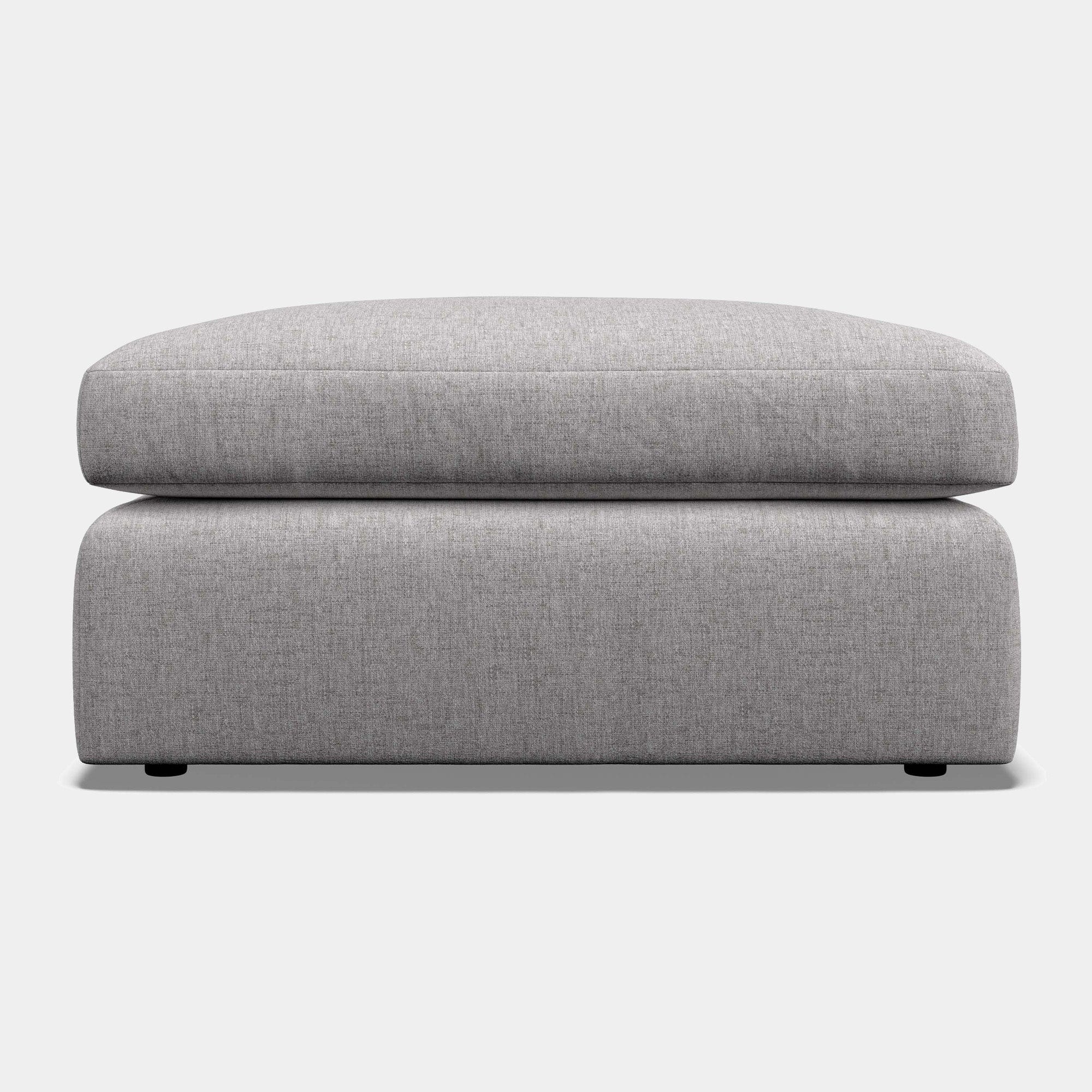 Footstool With Encore Foam Interiors In Fabric Grade C