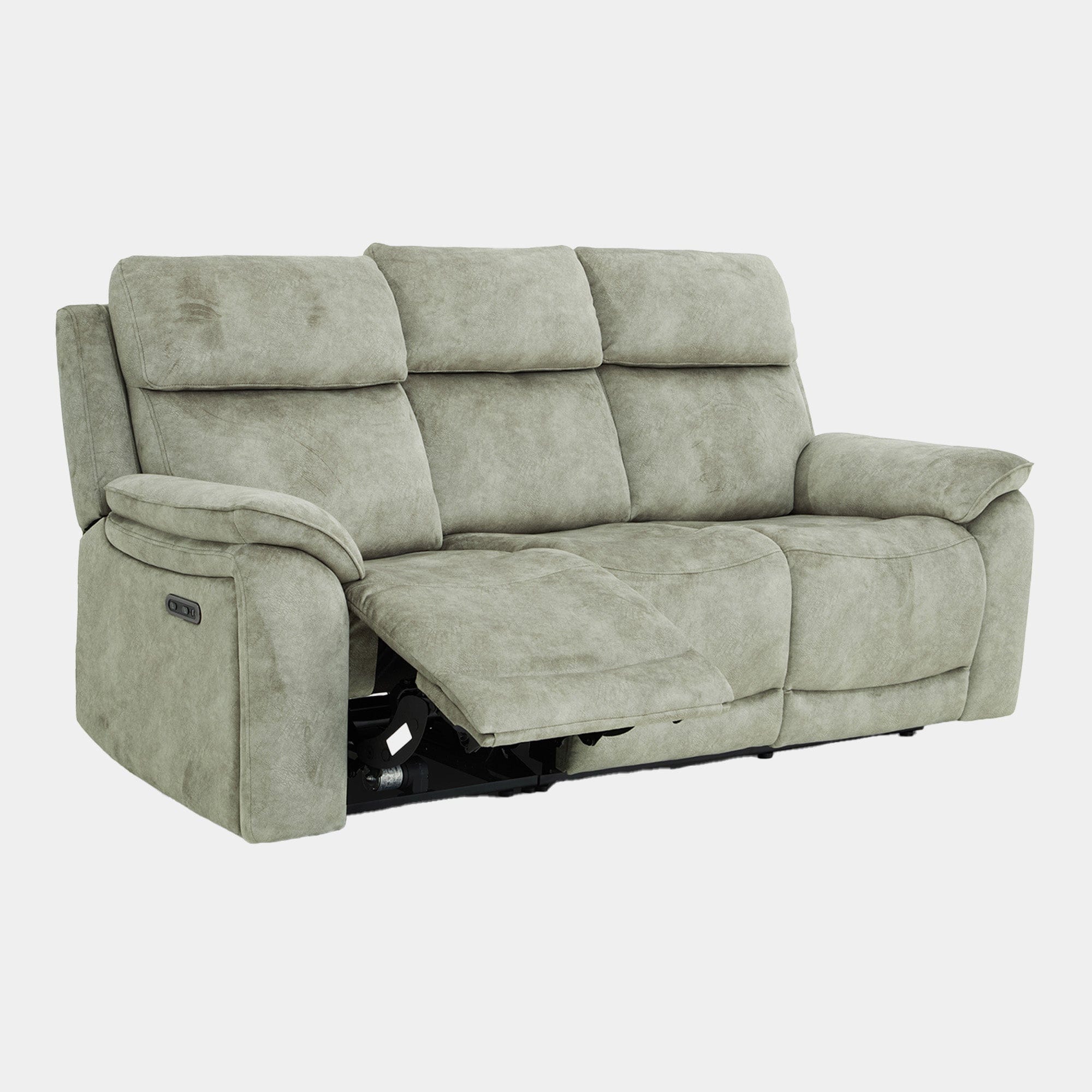 Novello - 3 Seat Power Recliner Sofa, Fabric