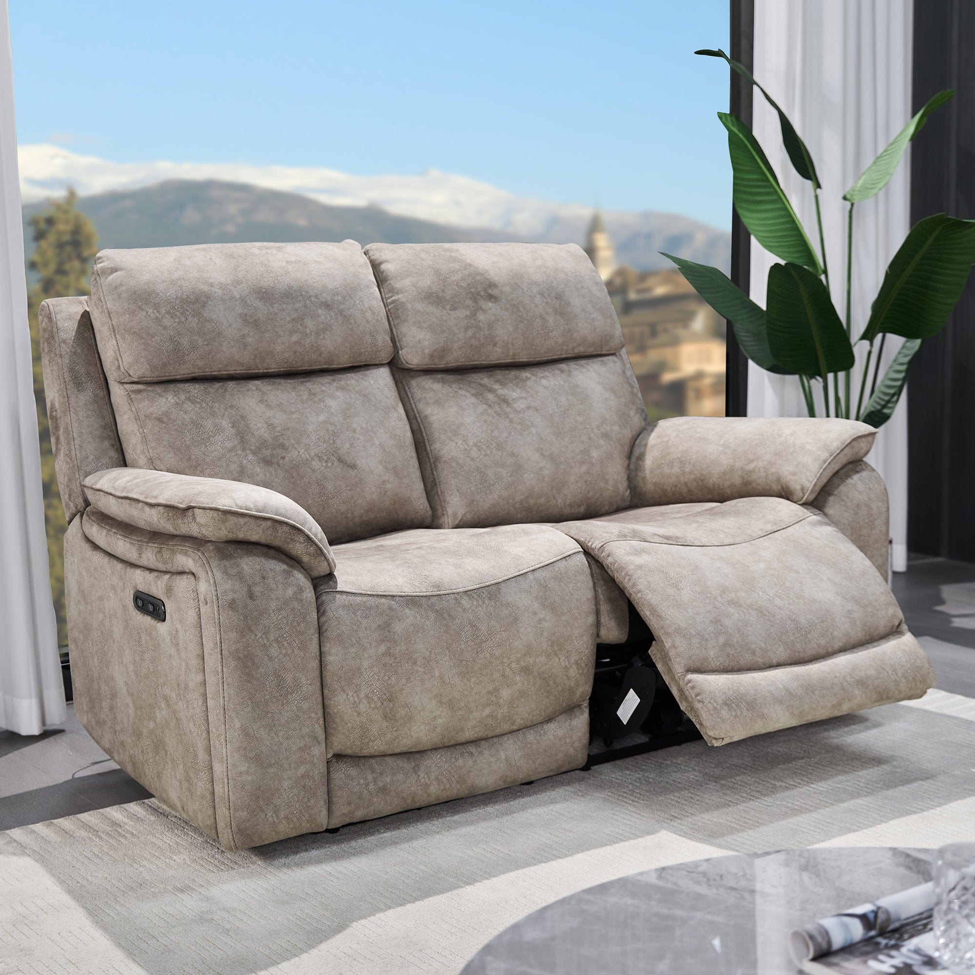 Novella - Power Recliner 2 Seat Sofa In Fabric
