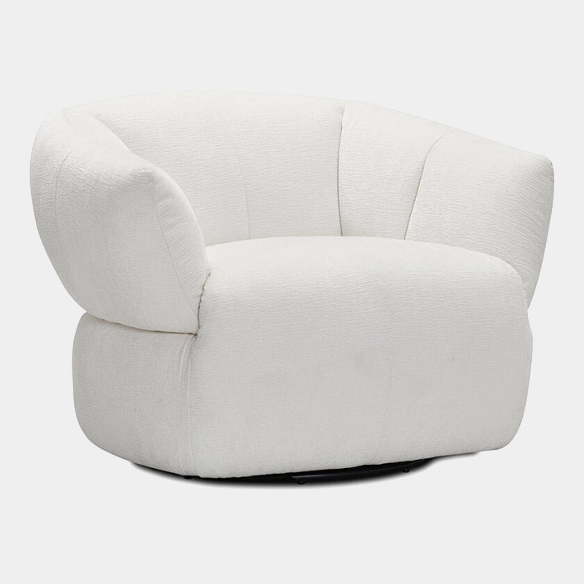 Paddington - Swivel Chair In Fabric BSF50 Sheepskin TX5011