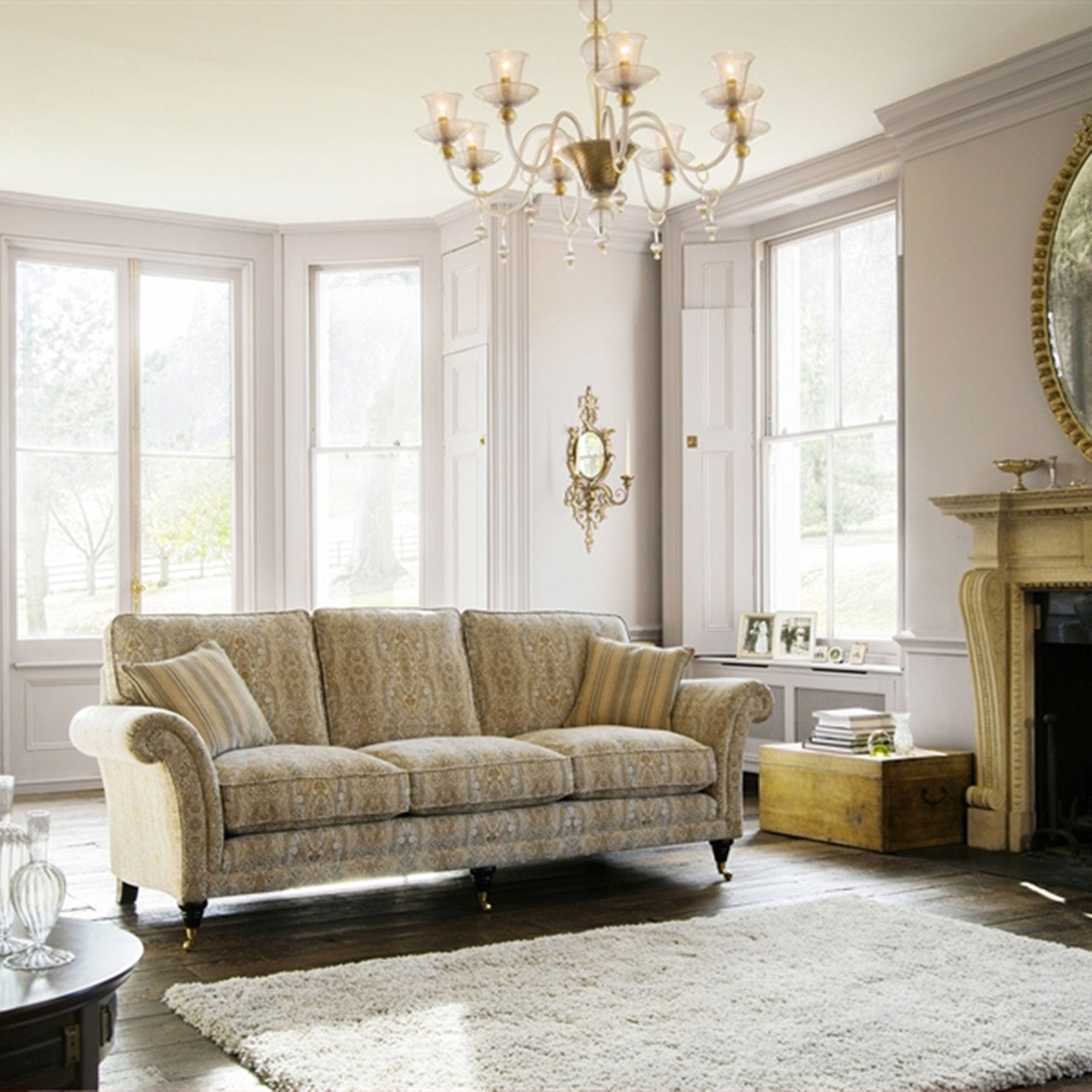 Parker Knoll Burghley - Grand Sofa, Fabric