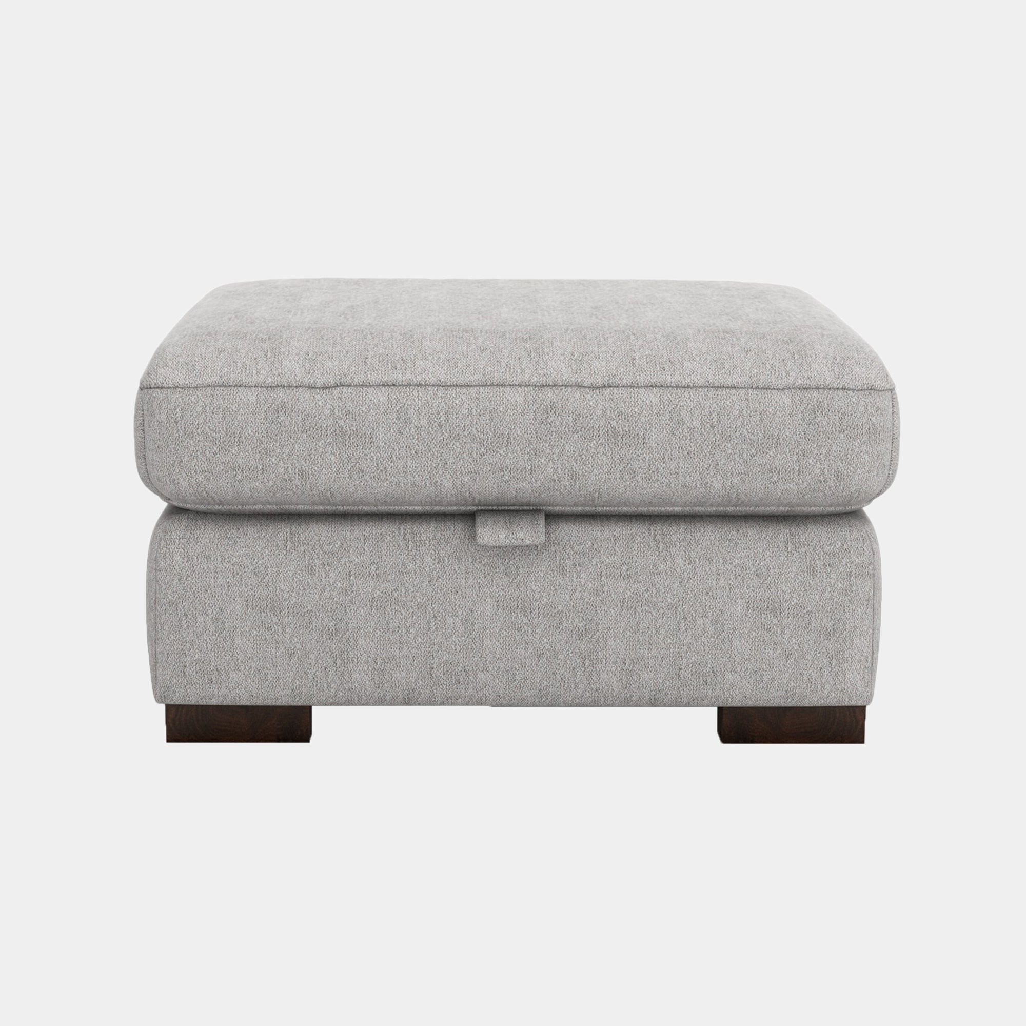 Large Storage Stool (With Foam Seat Interior) In Grade C Fabric