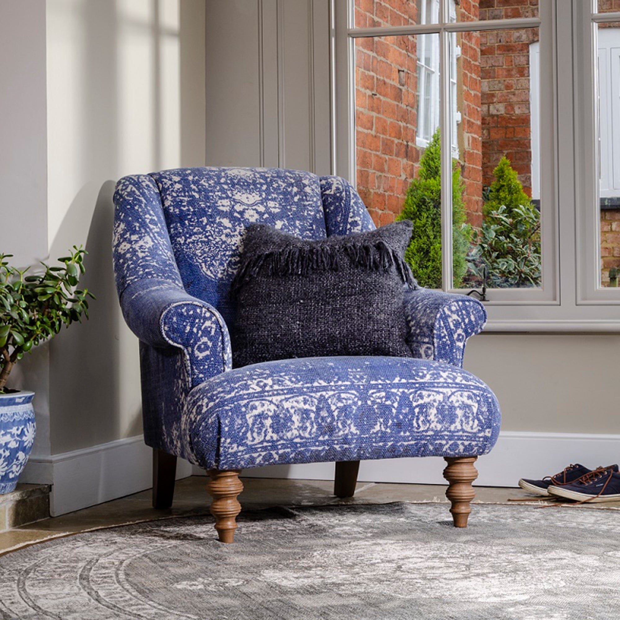 Tetrad Jacaranda - Chair, Fabric