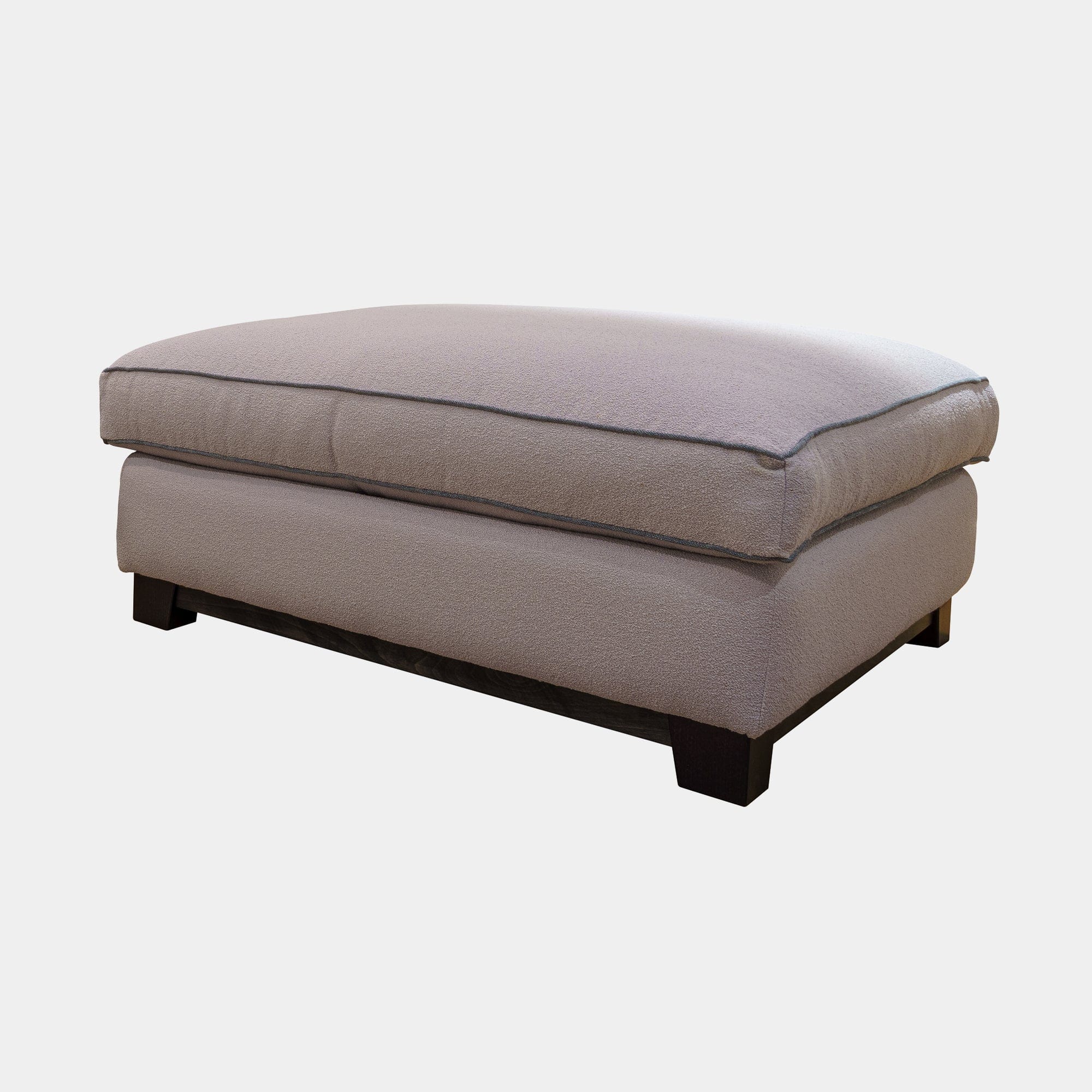Wentworth - Large Footstool In Fabric