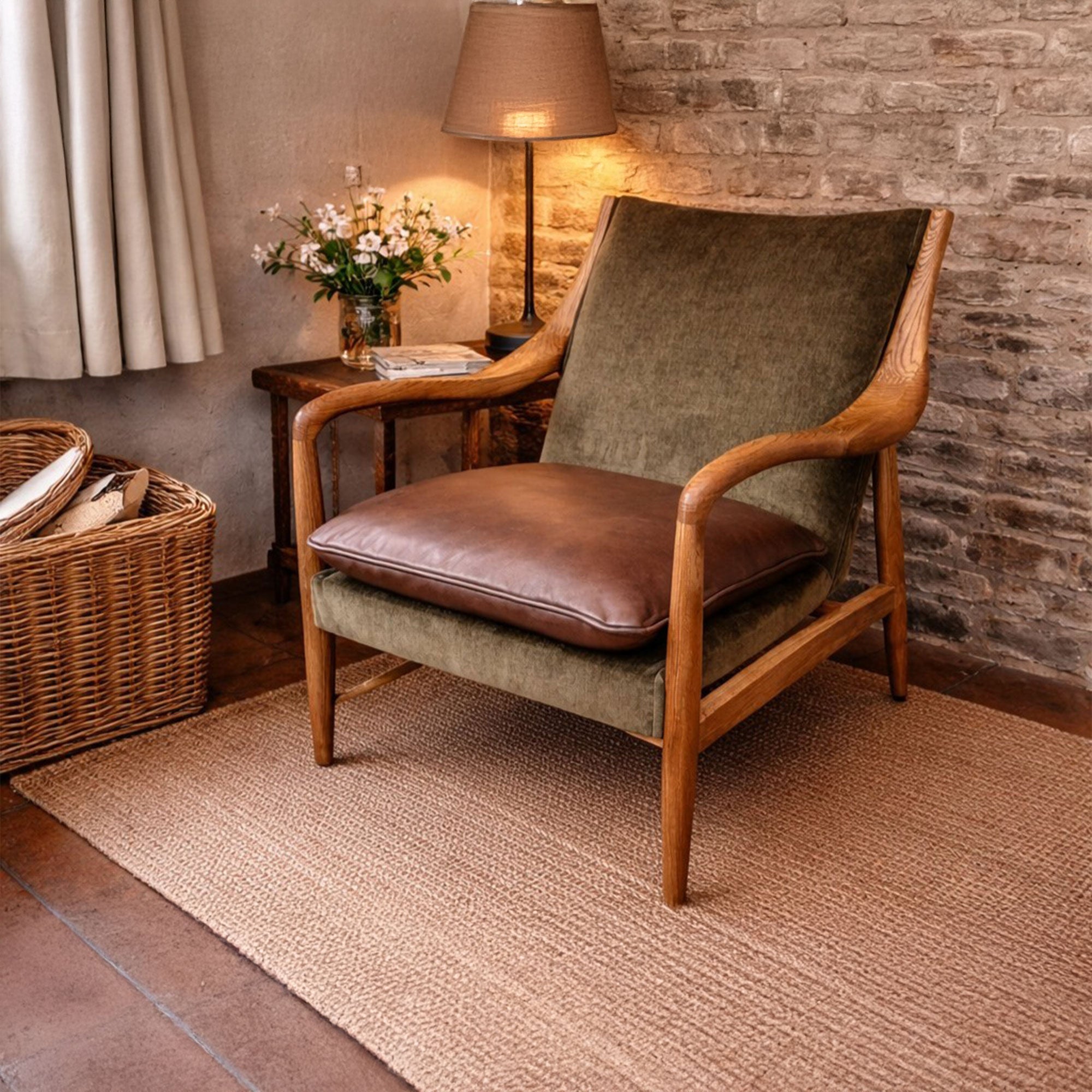 Willow - Accent Chair, Fabric