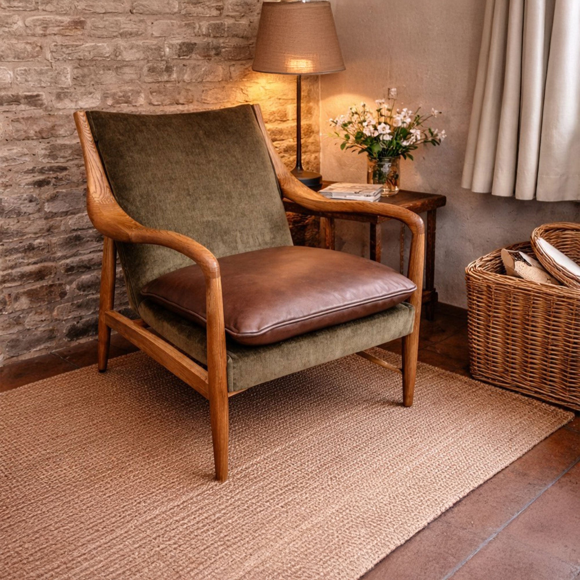 Willow - Accent Chair, Fabric