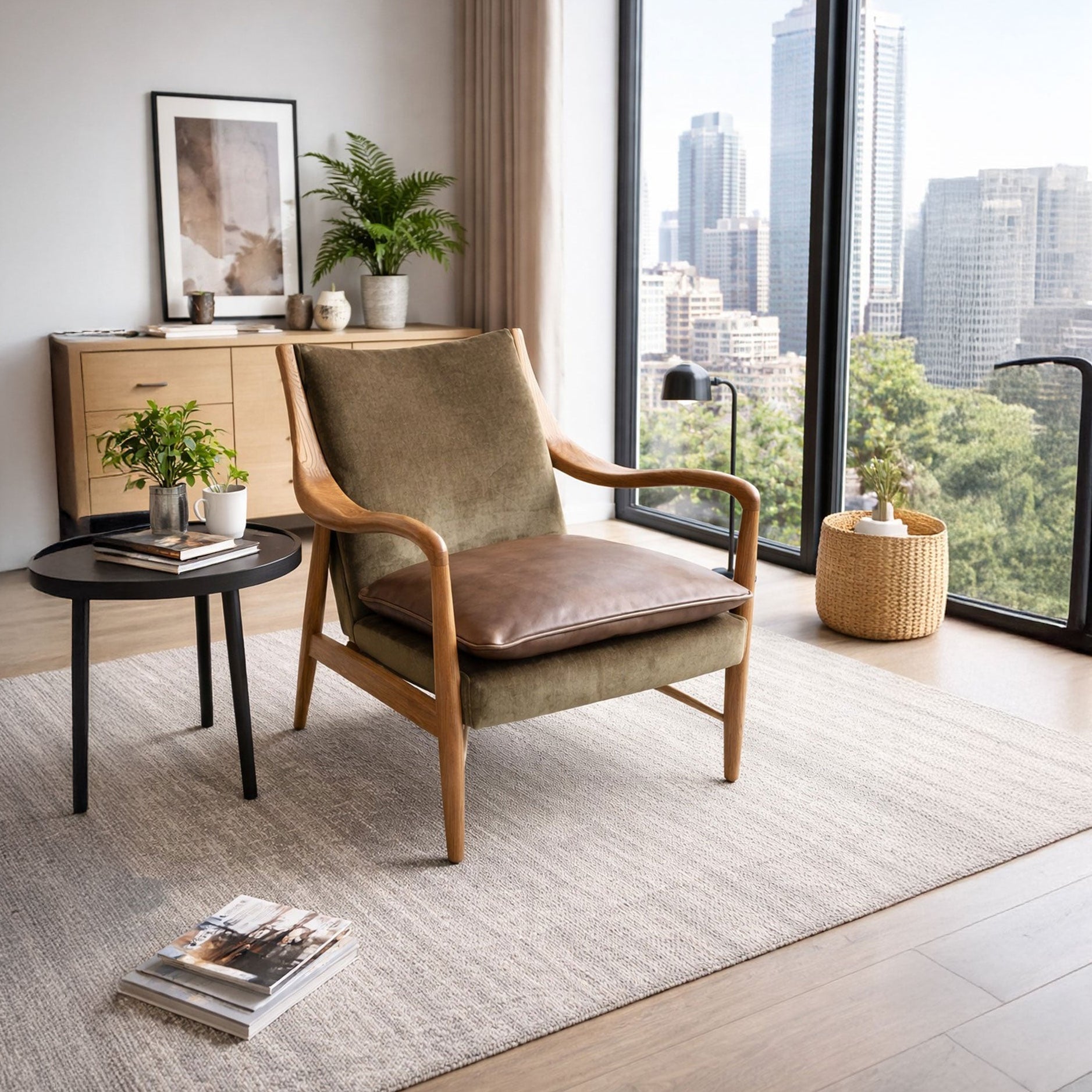 Willow - Accent Chair, Fabric