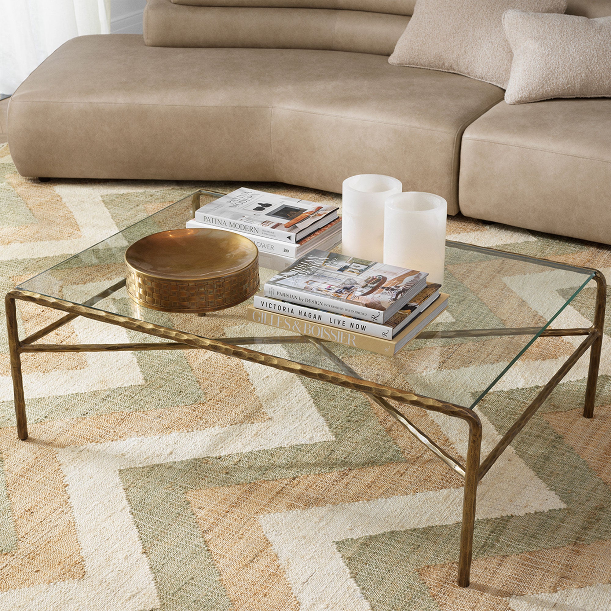 Eichholtz Xandria - Glass Coffee Table