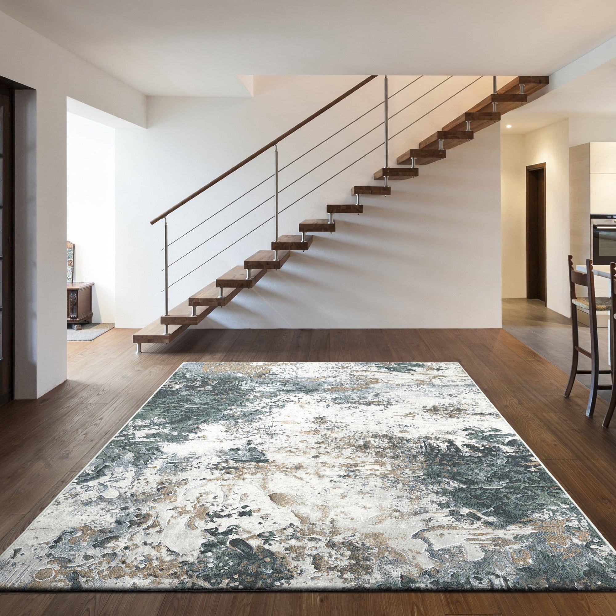 Galleria Blue - Abstract Rug