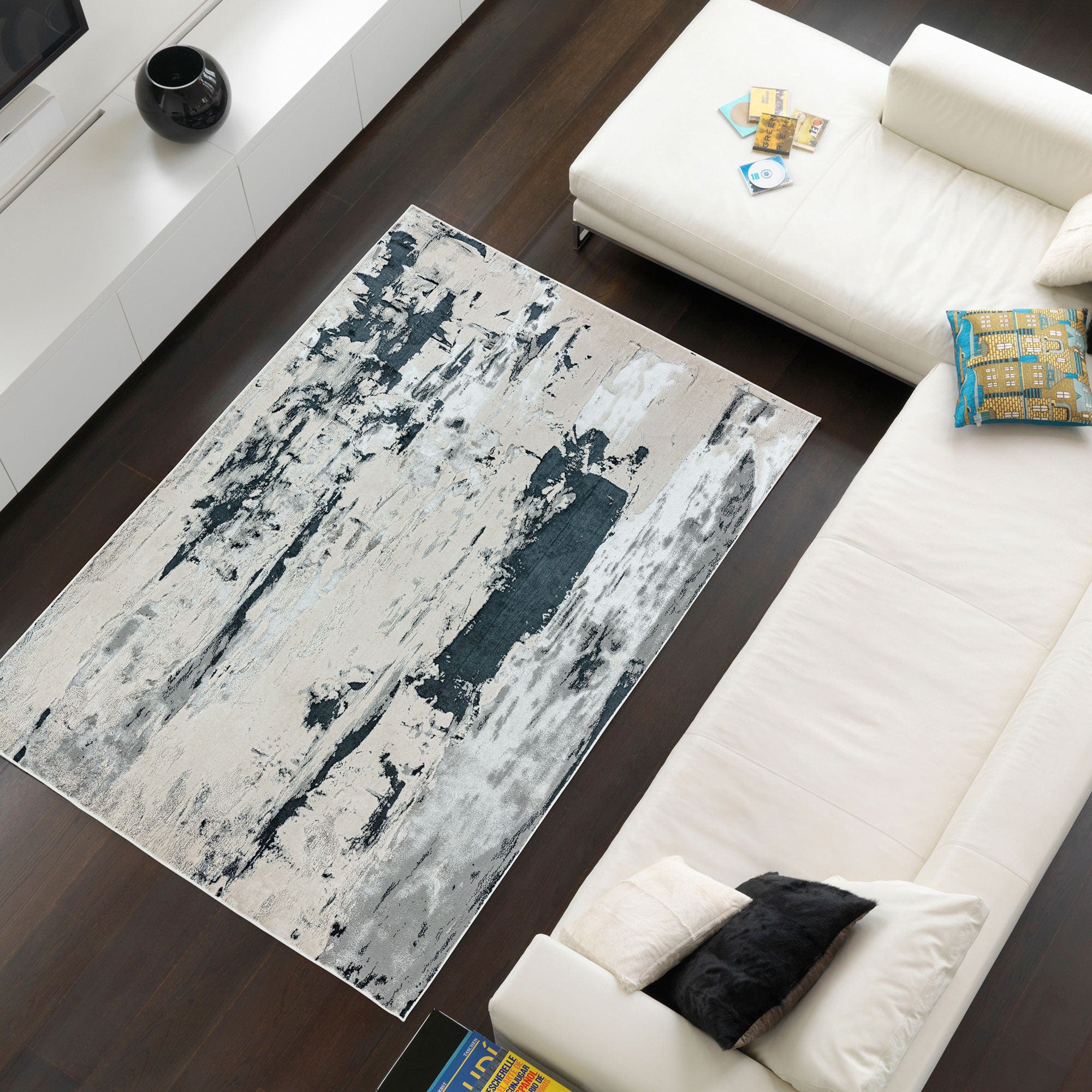 Aurora Glazier - Patterned Rug