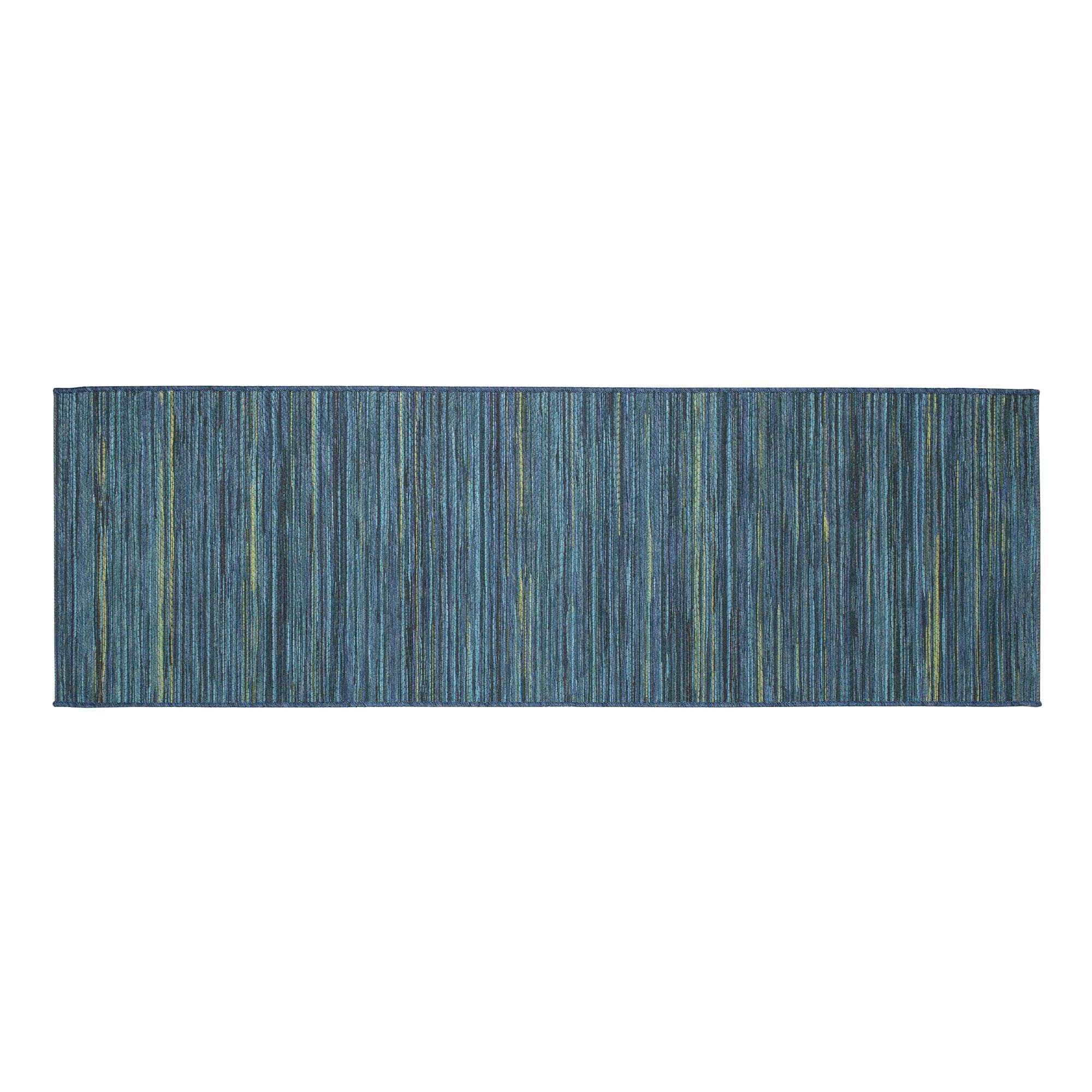 Brighton Runner Rug - 098-0122 6001-96 Light Blue 60cm x 110cm