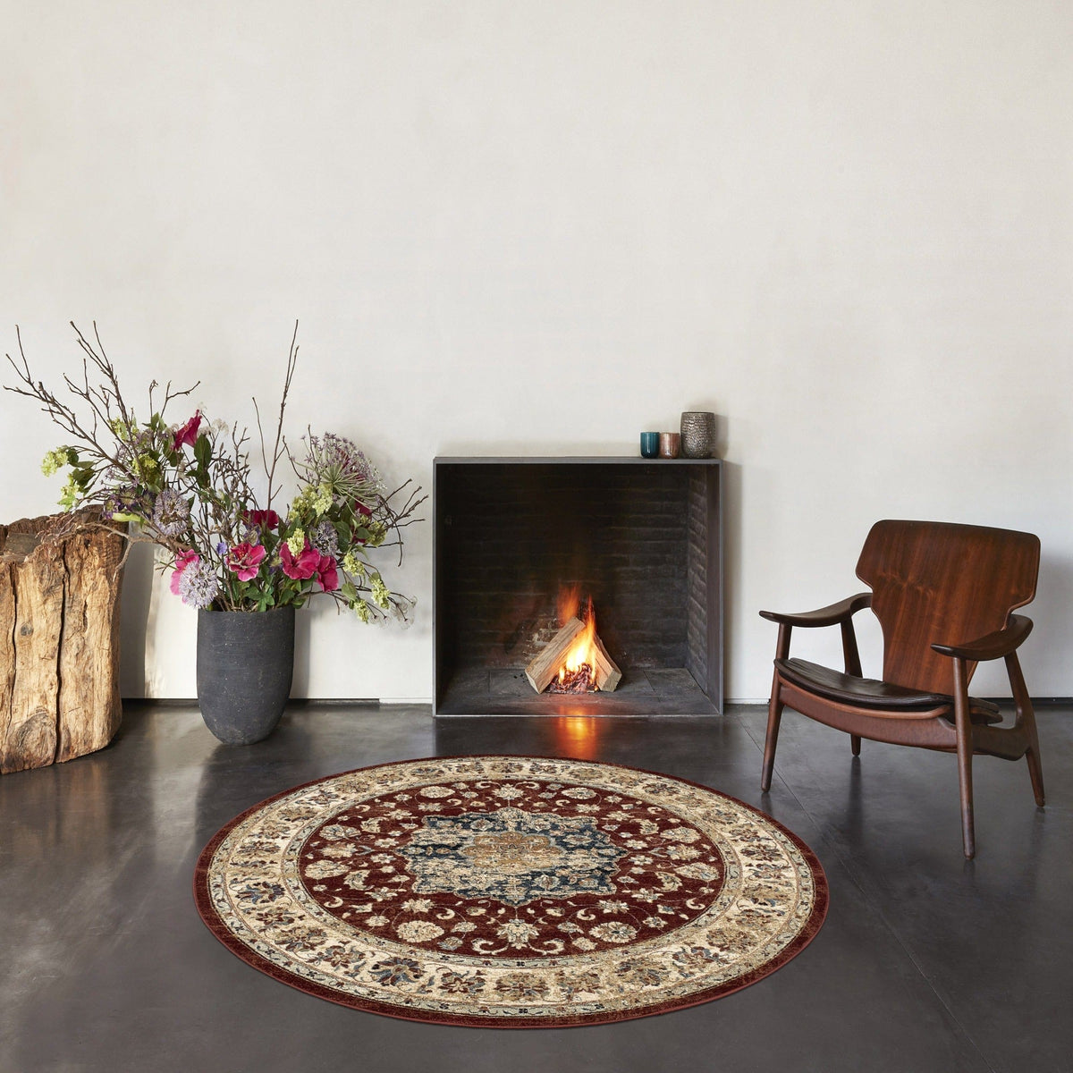 Da Vinci - Round Rug, 057-0559
