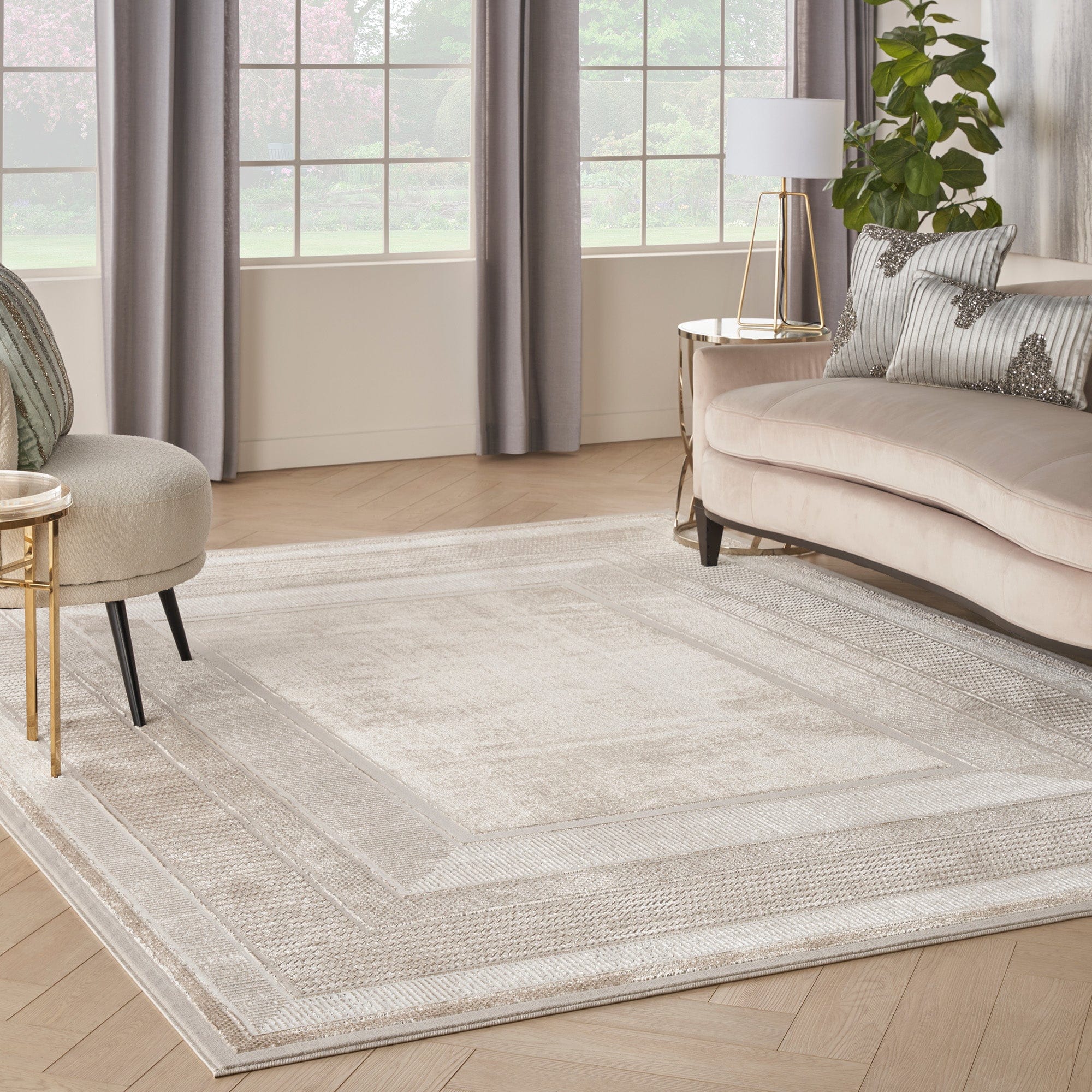 Rug GLZ07 Ivory 239cm x 300cm